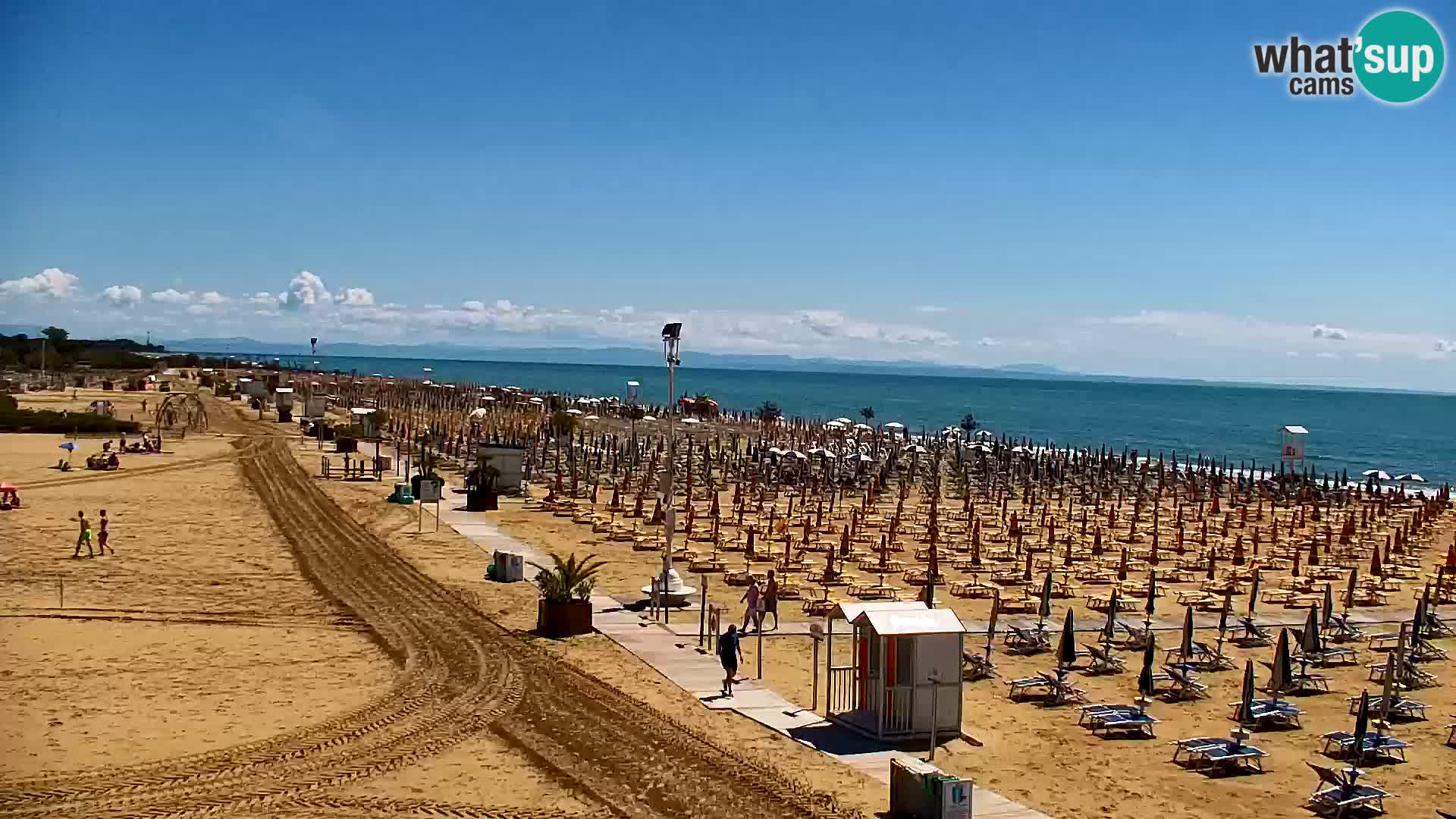 Bibione spiaggia webcam – Piazzale Zenith