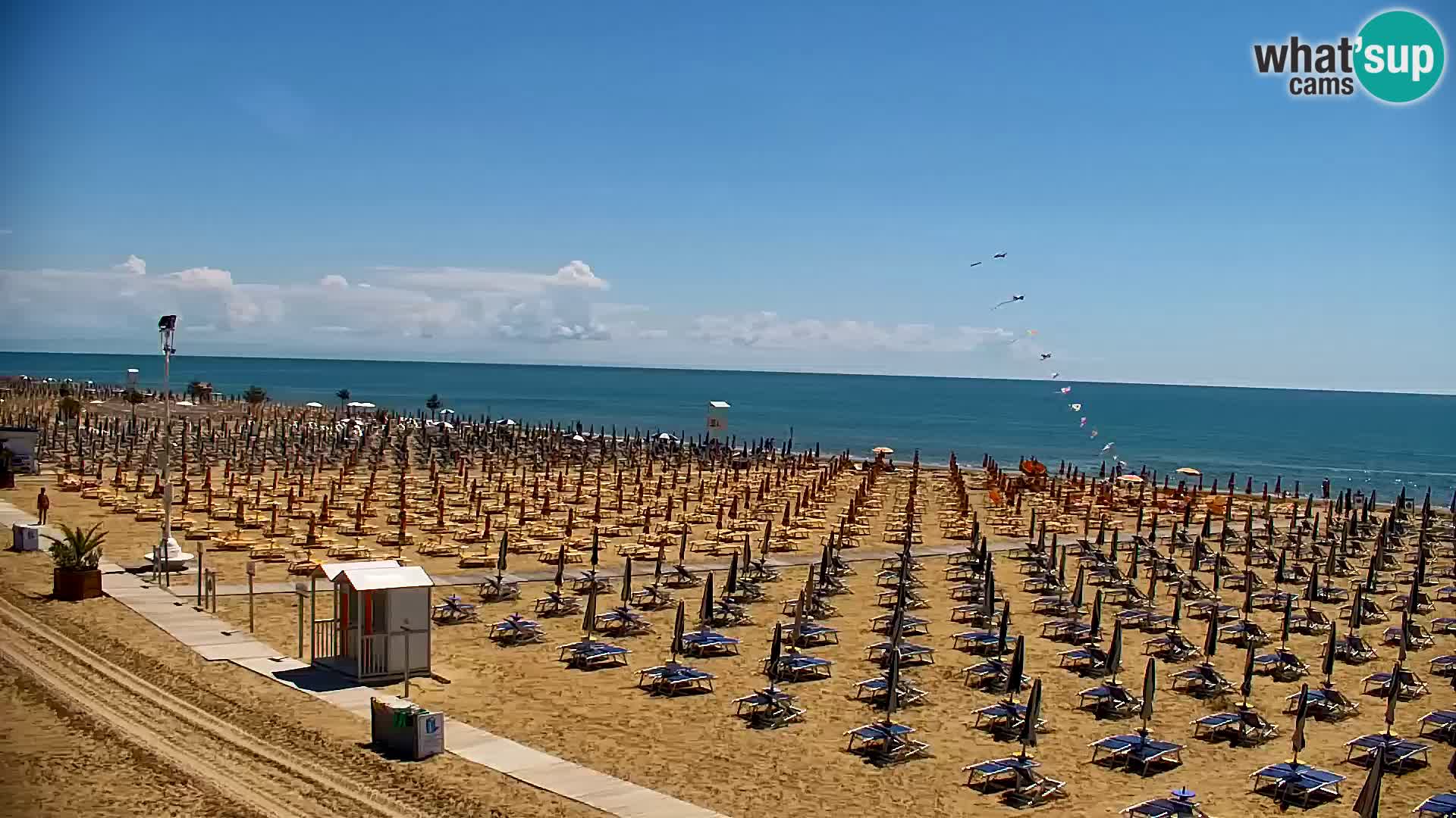 Bibione strand webcam  – Zenith