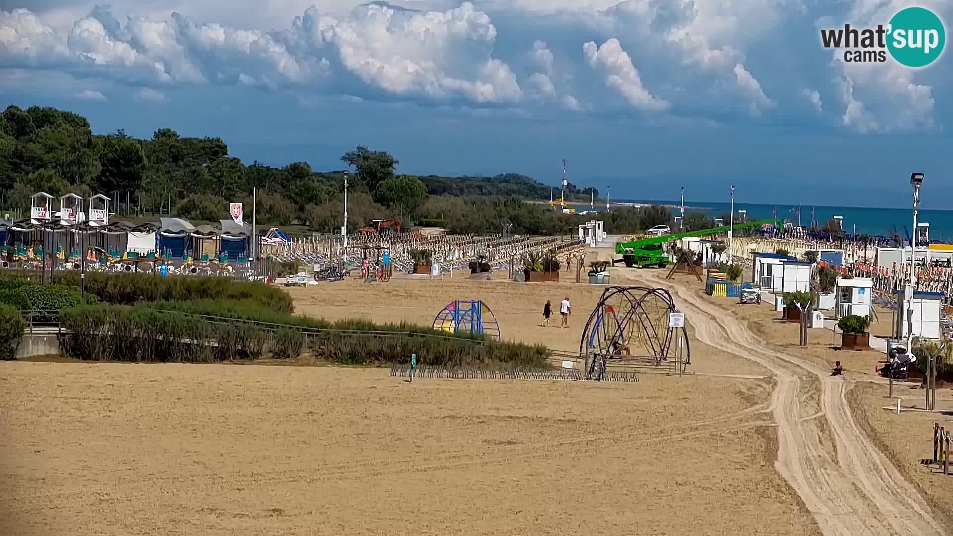 The Bibione beach webcam  – Zenith