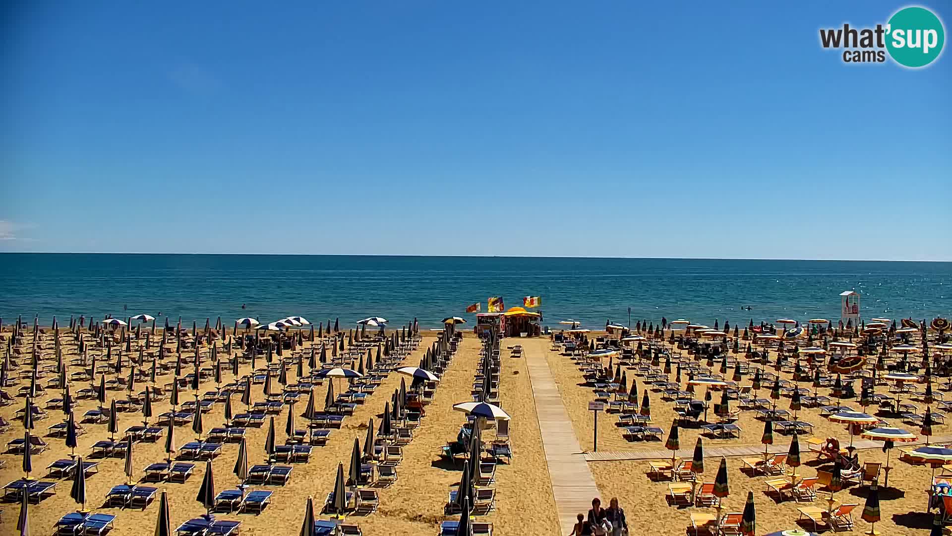 Spletna kamera na plaži Bibione – Zenit