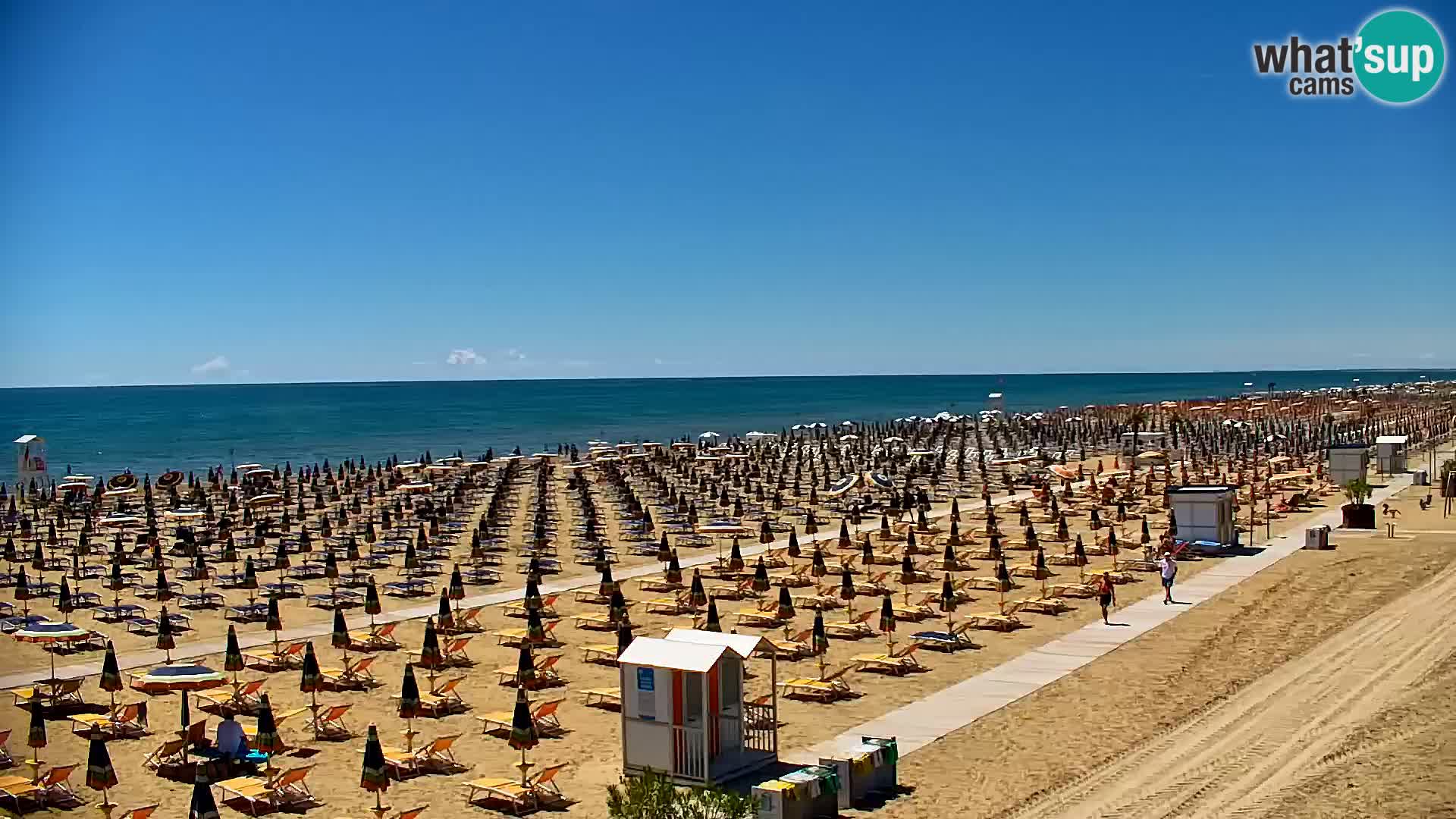 La webcam de la plage de Bibione – Zenith