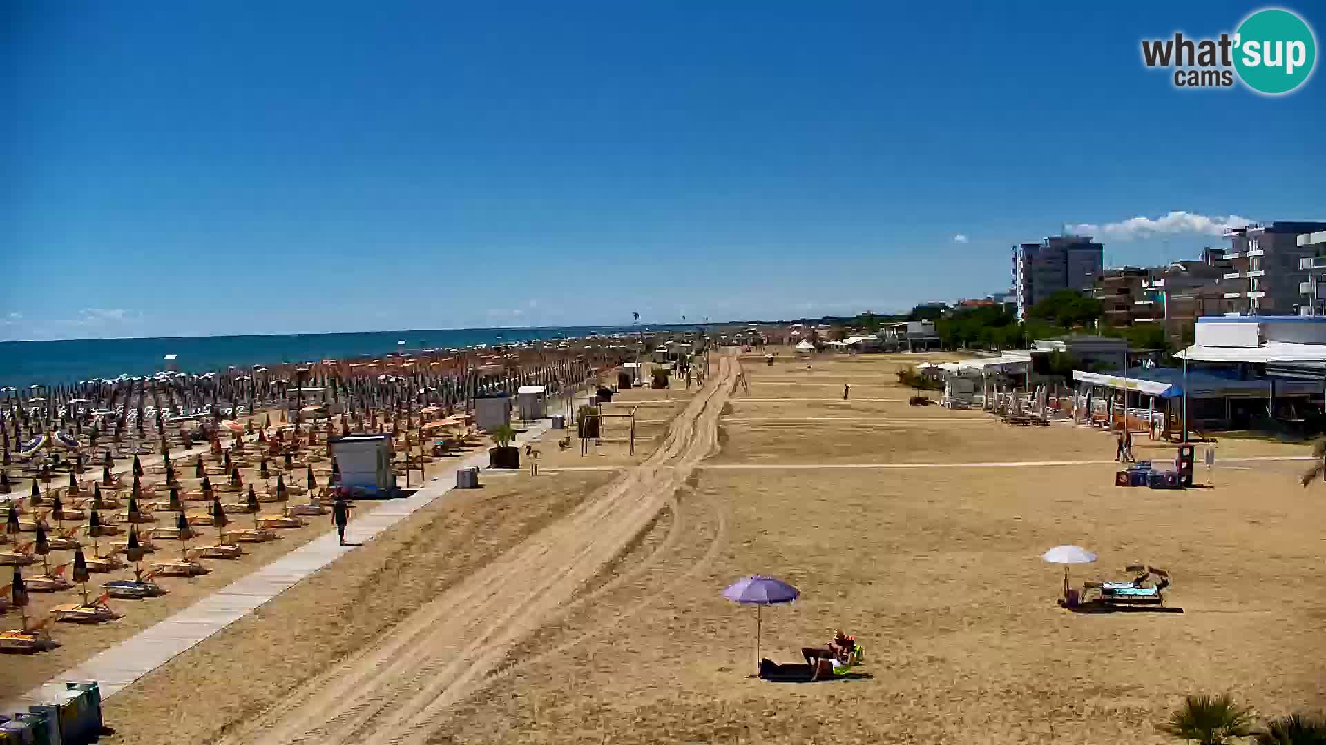 Bibione strand webcam  – Zenith