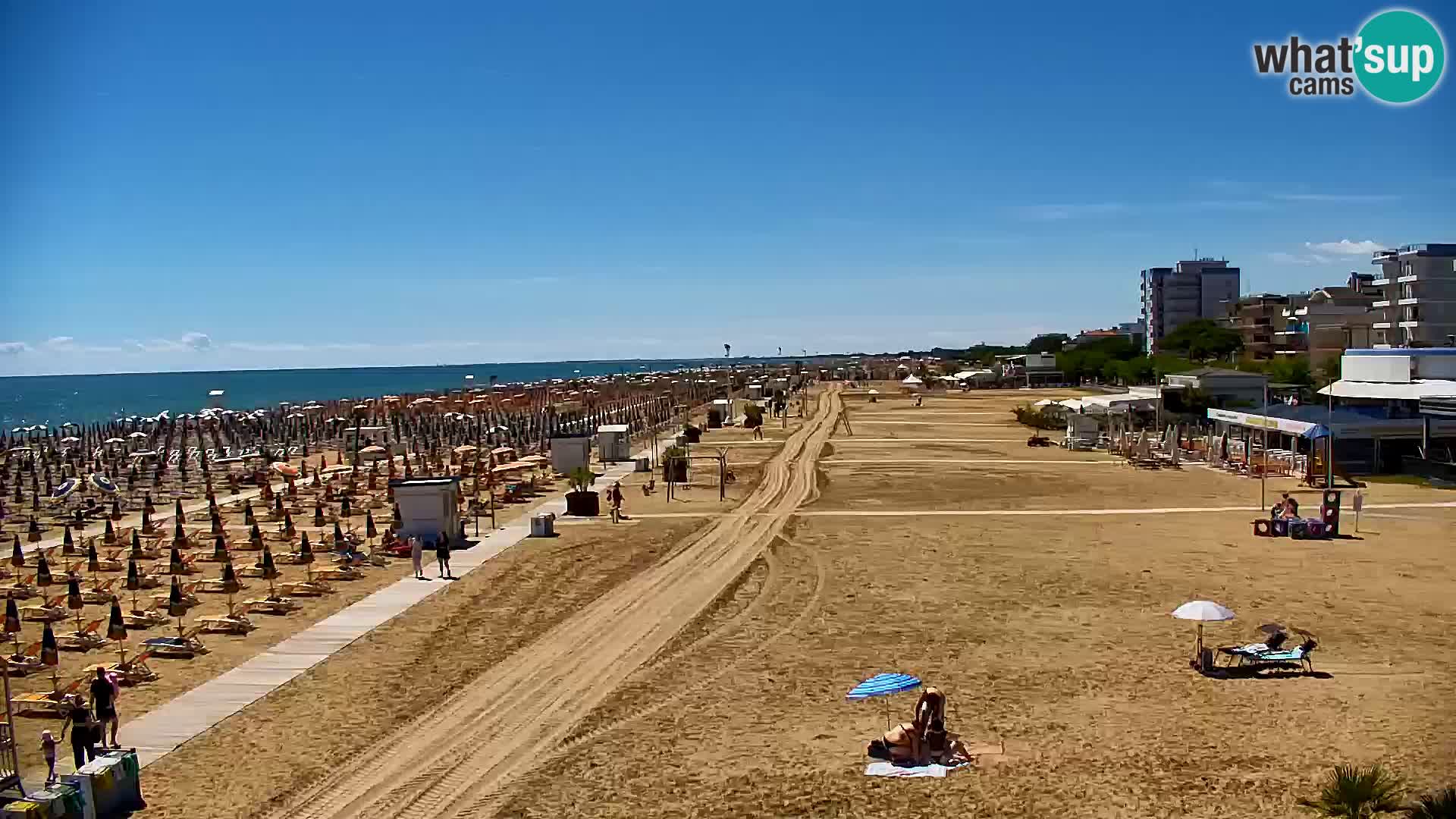 La webcam de la plage de Bibione – Zenith