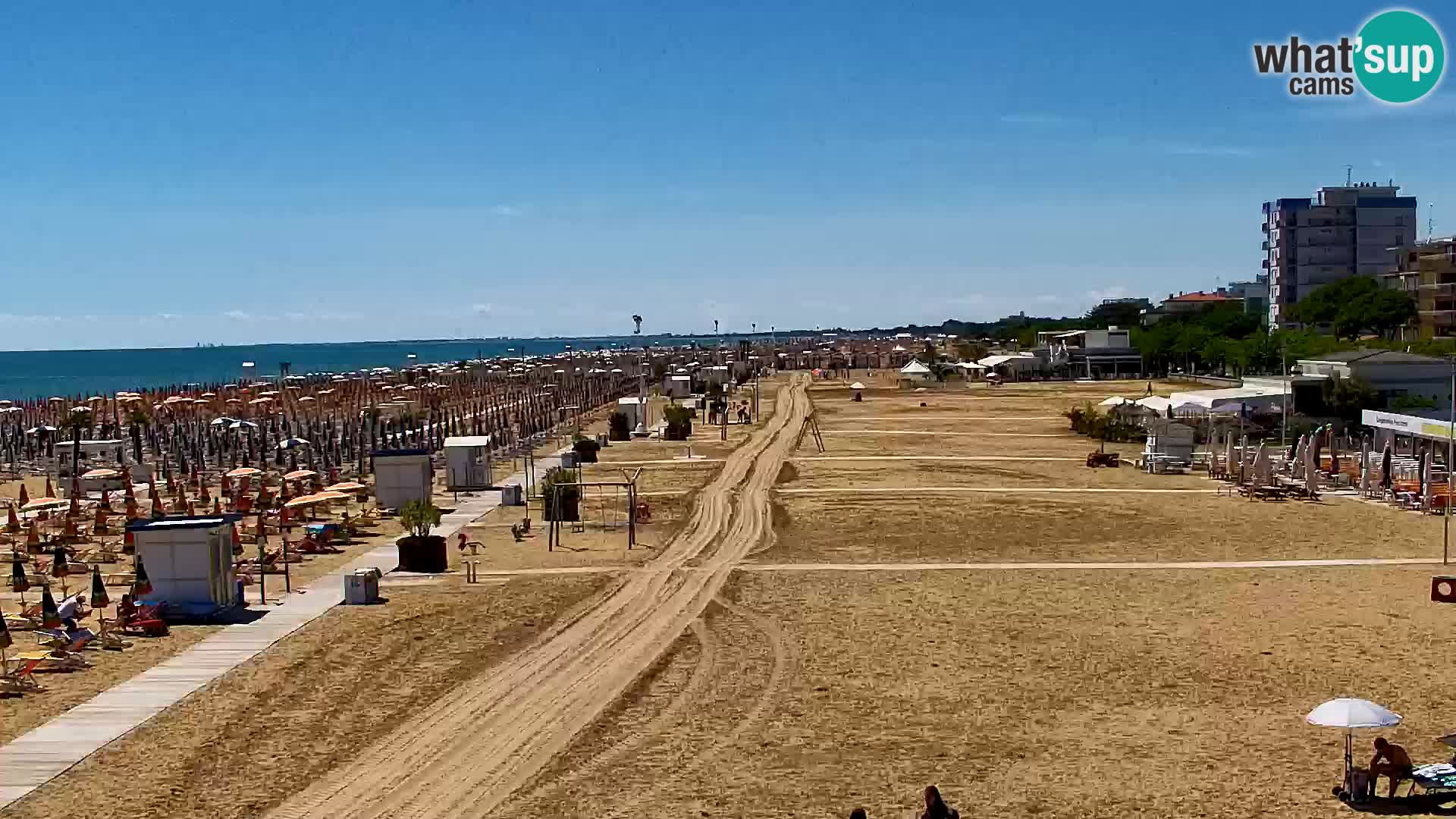 La webcam de la plage de Bibione – Zenith