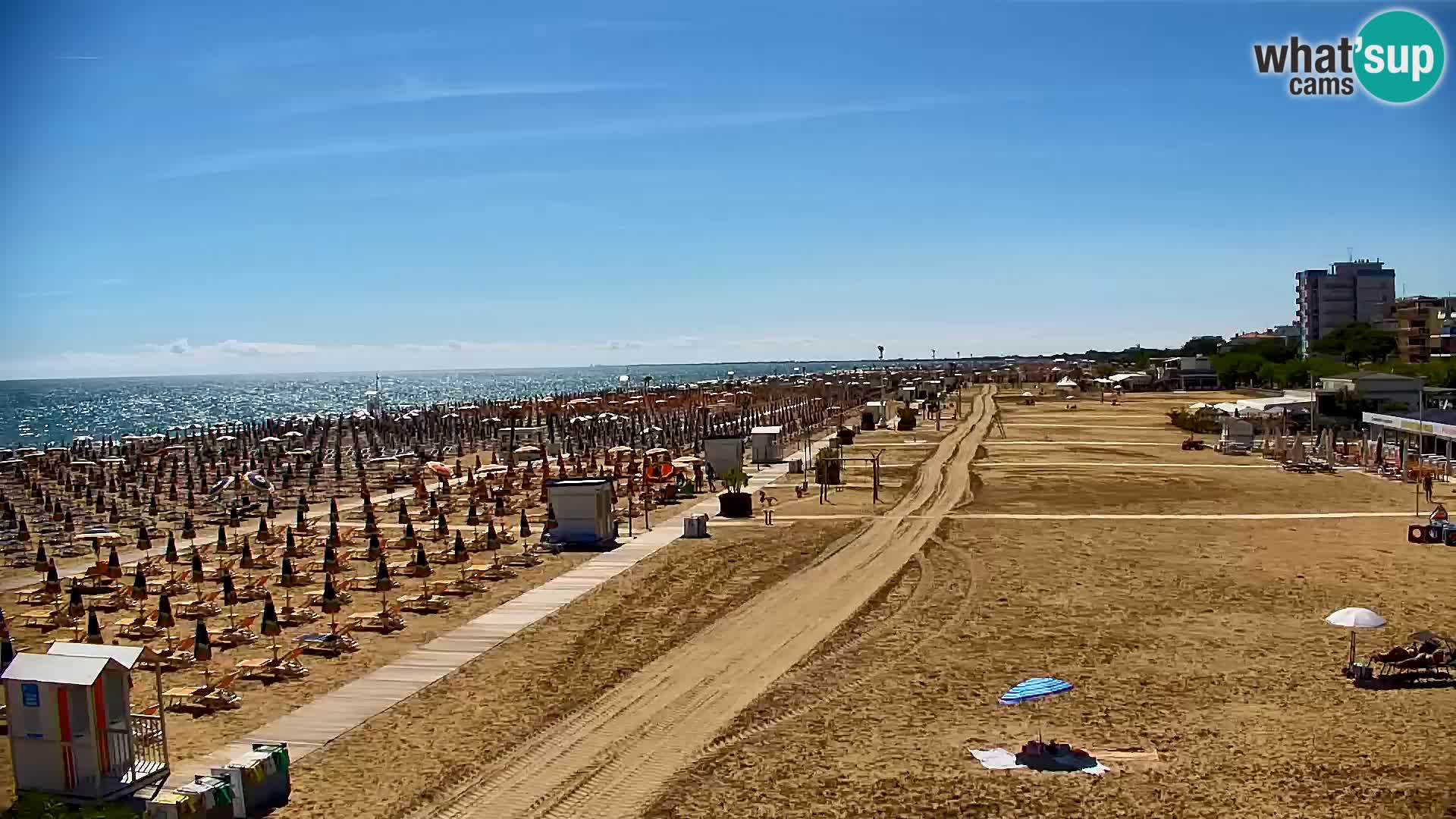 Bibione spiaggia webcam – Piazzale Zenith