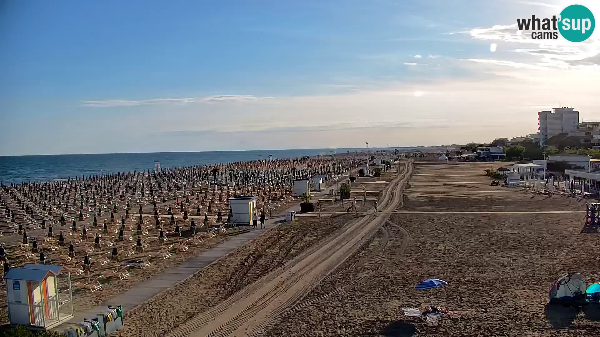 Bibione strand webcam  – Zenith