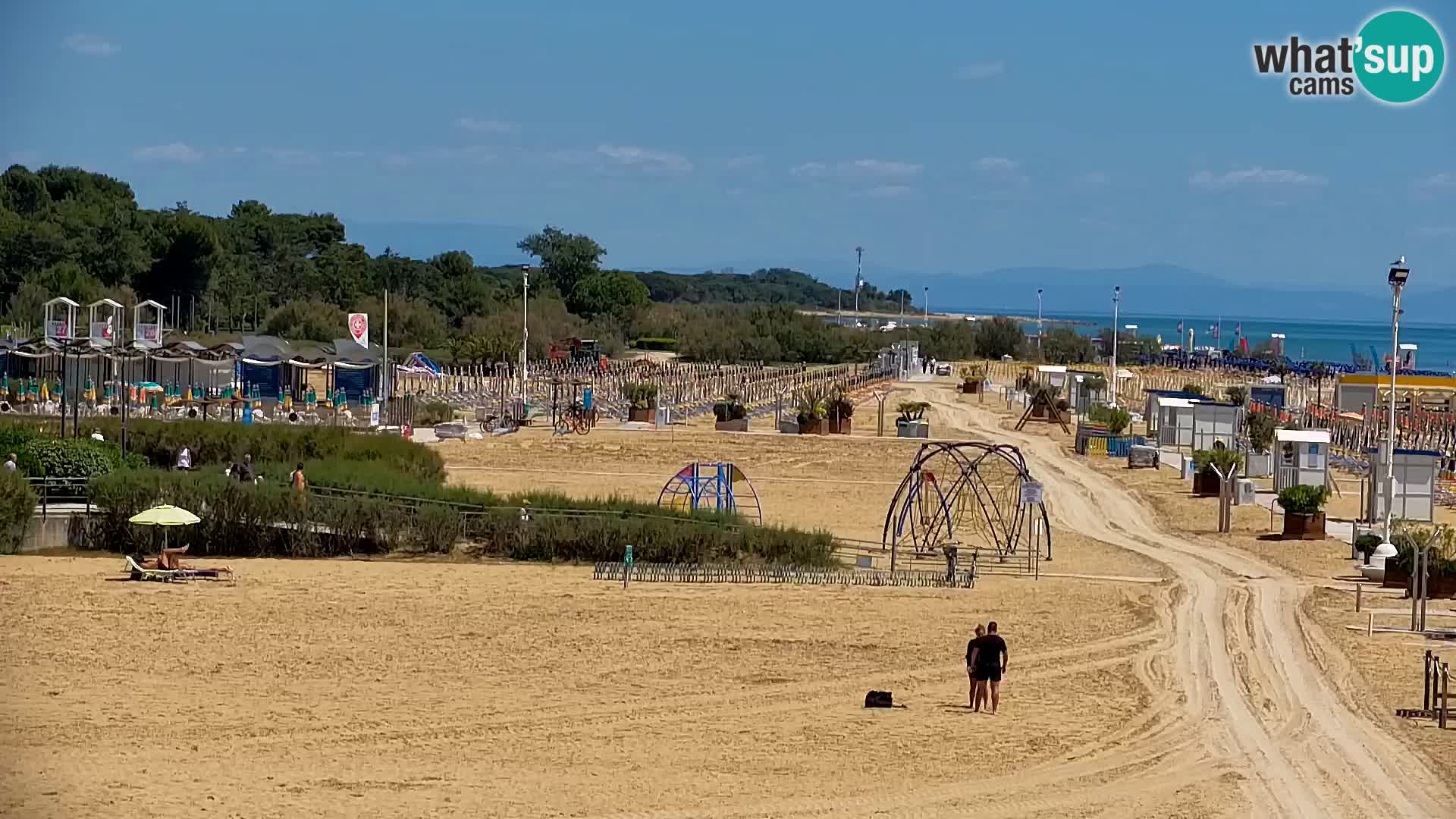 Bibione strand webcam  – Zenith