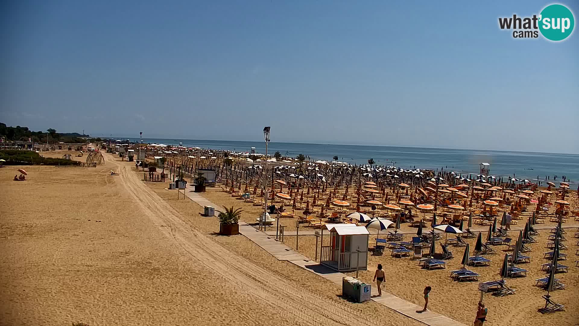 La webcam de la plage de Bibione – Zenith
