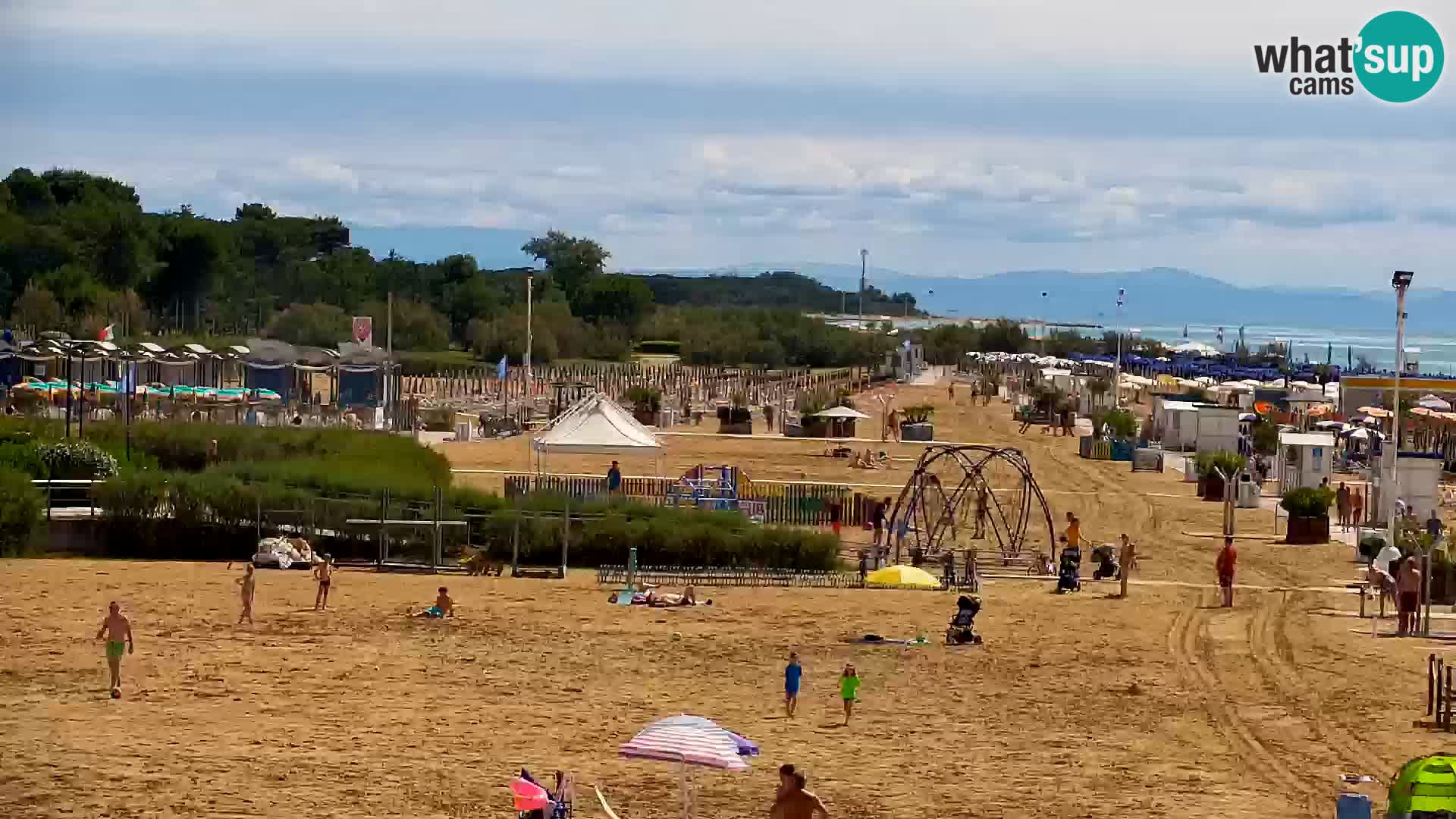 Bibione spiaggia webcam – Piazzale Zenith