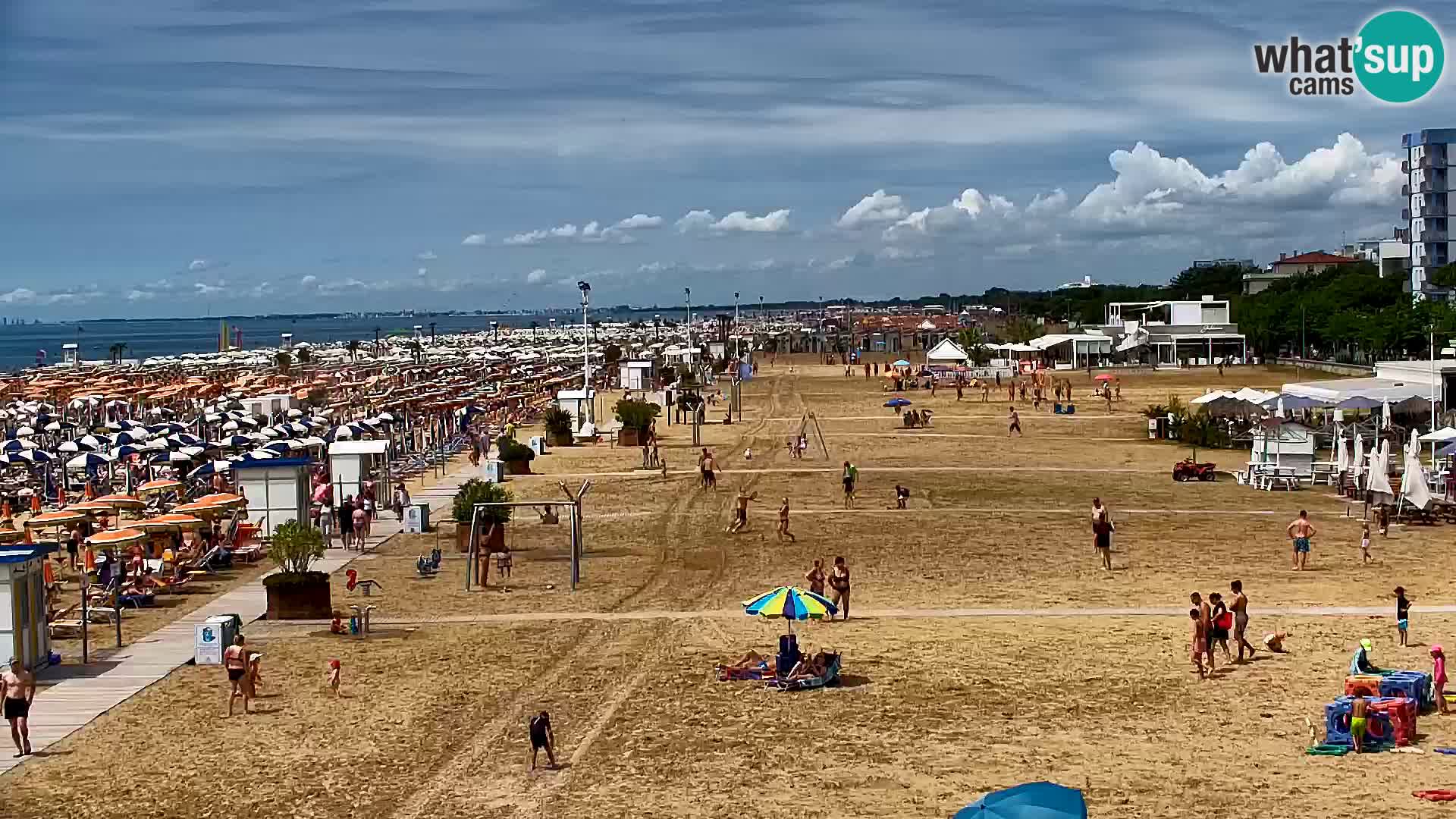 Bibione spiaggia webcam – Piazzale Zenith