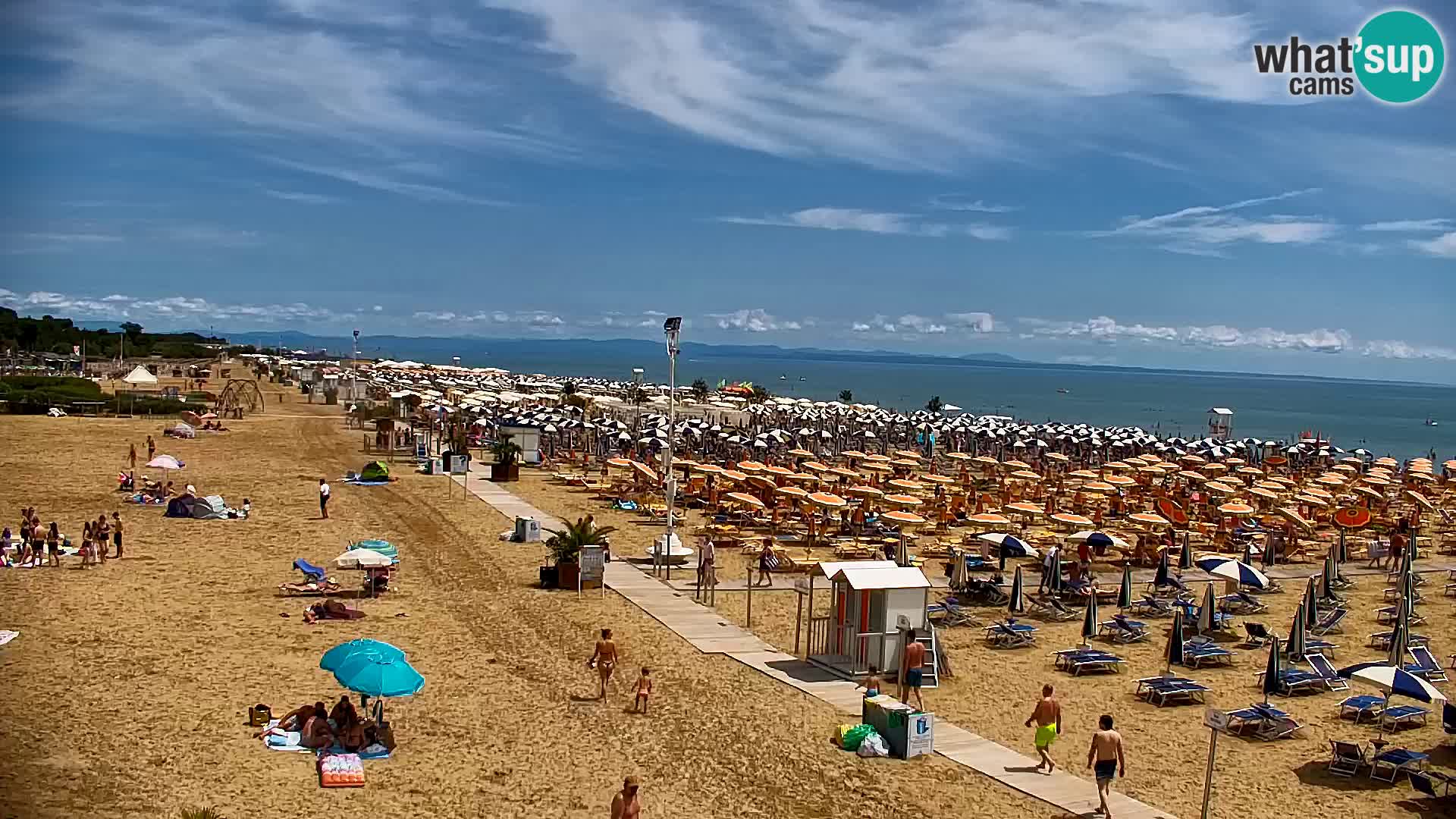 Bibione spiaggia webcam – Piazzale Zenith