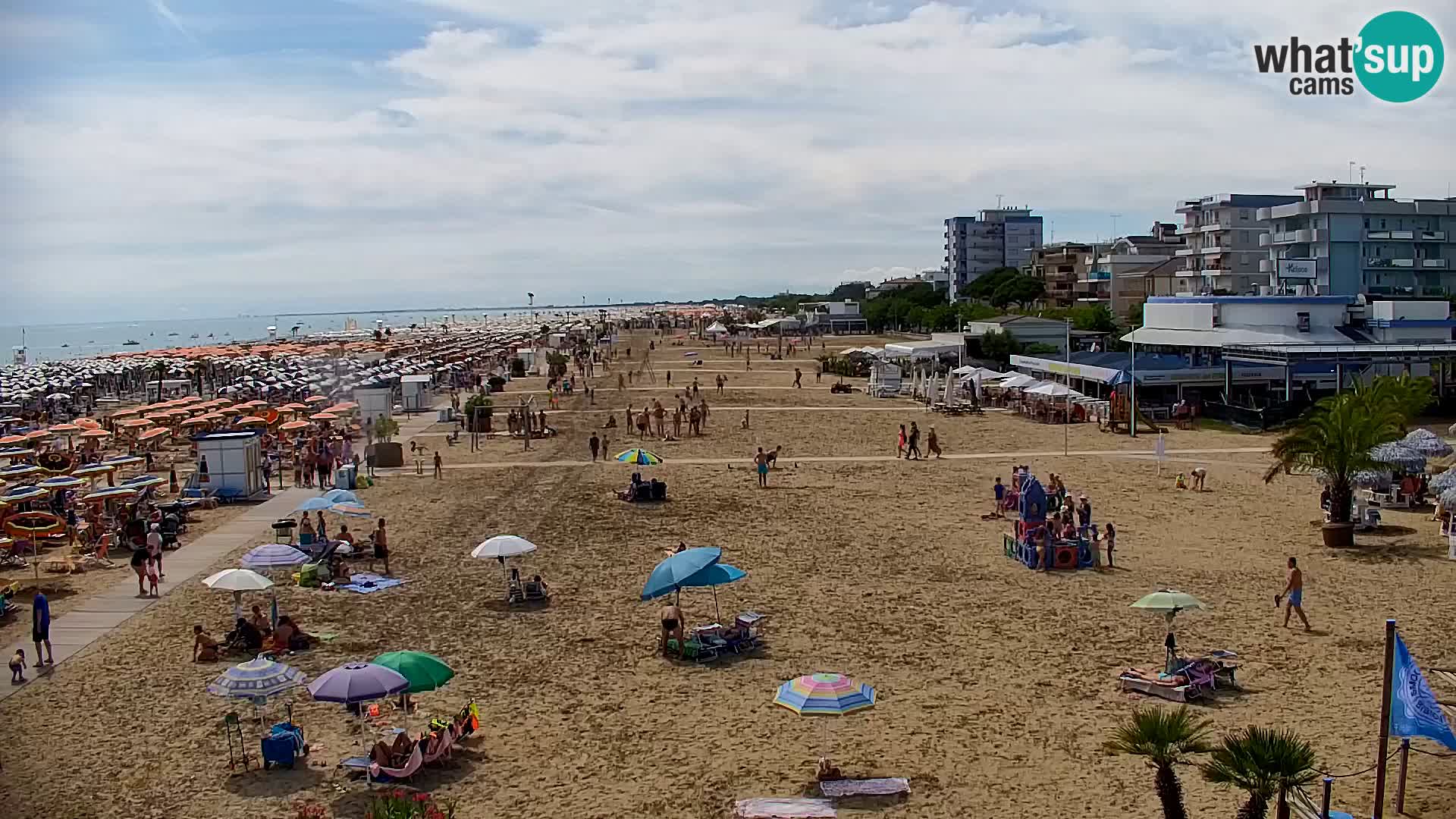 Bibione strand webcam  – Zenith
