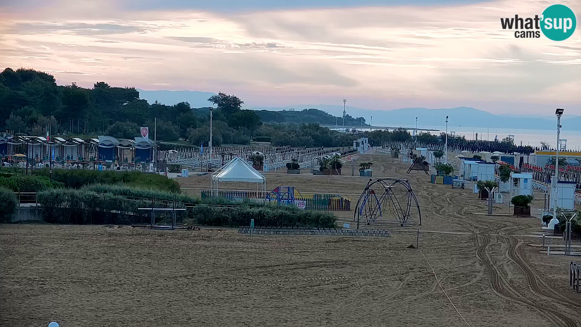 The Bibione beach webcam – Zenith