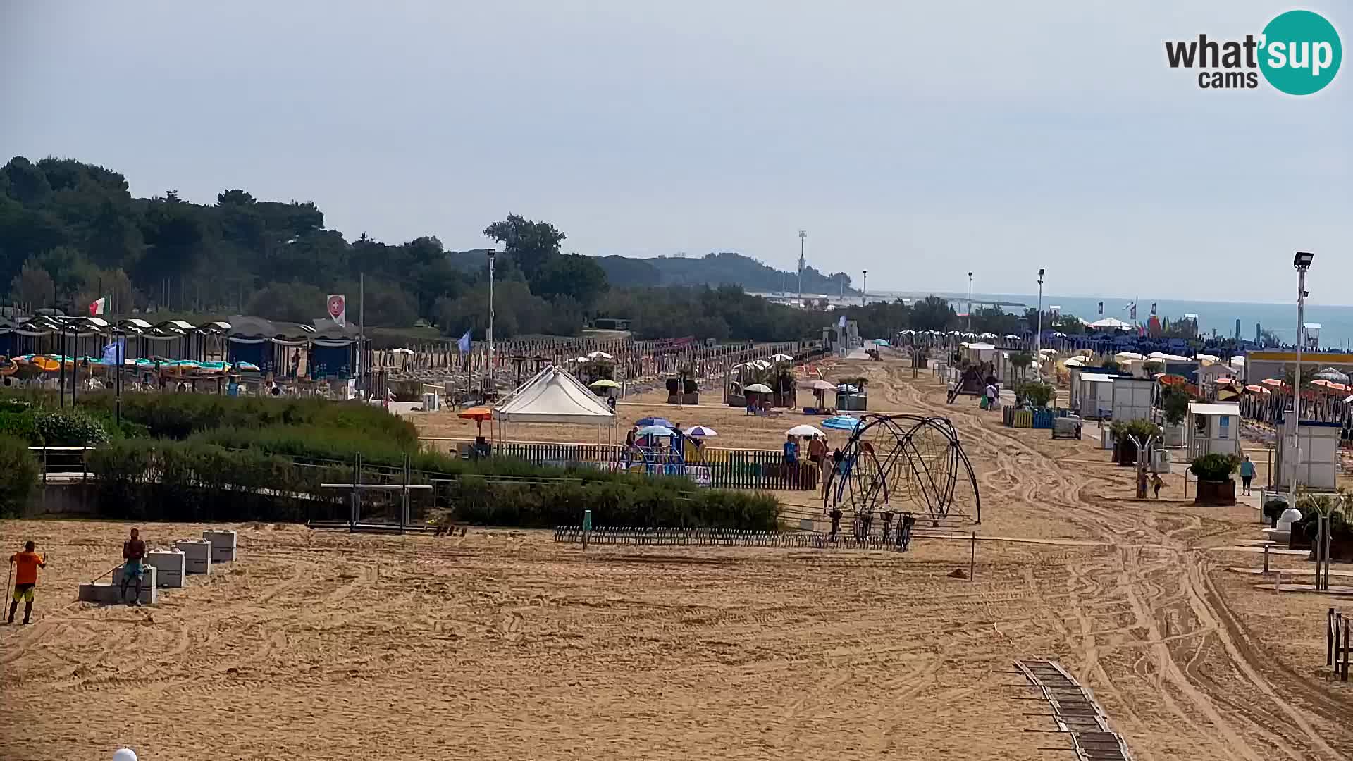 Bibione strand webcam  – Zenith