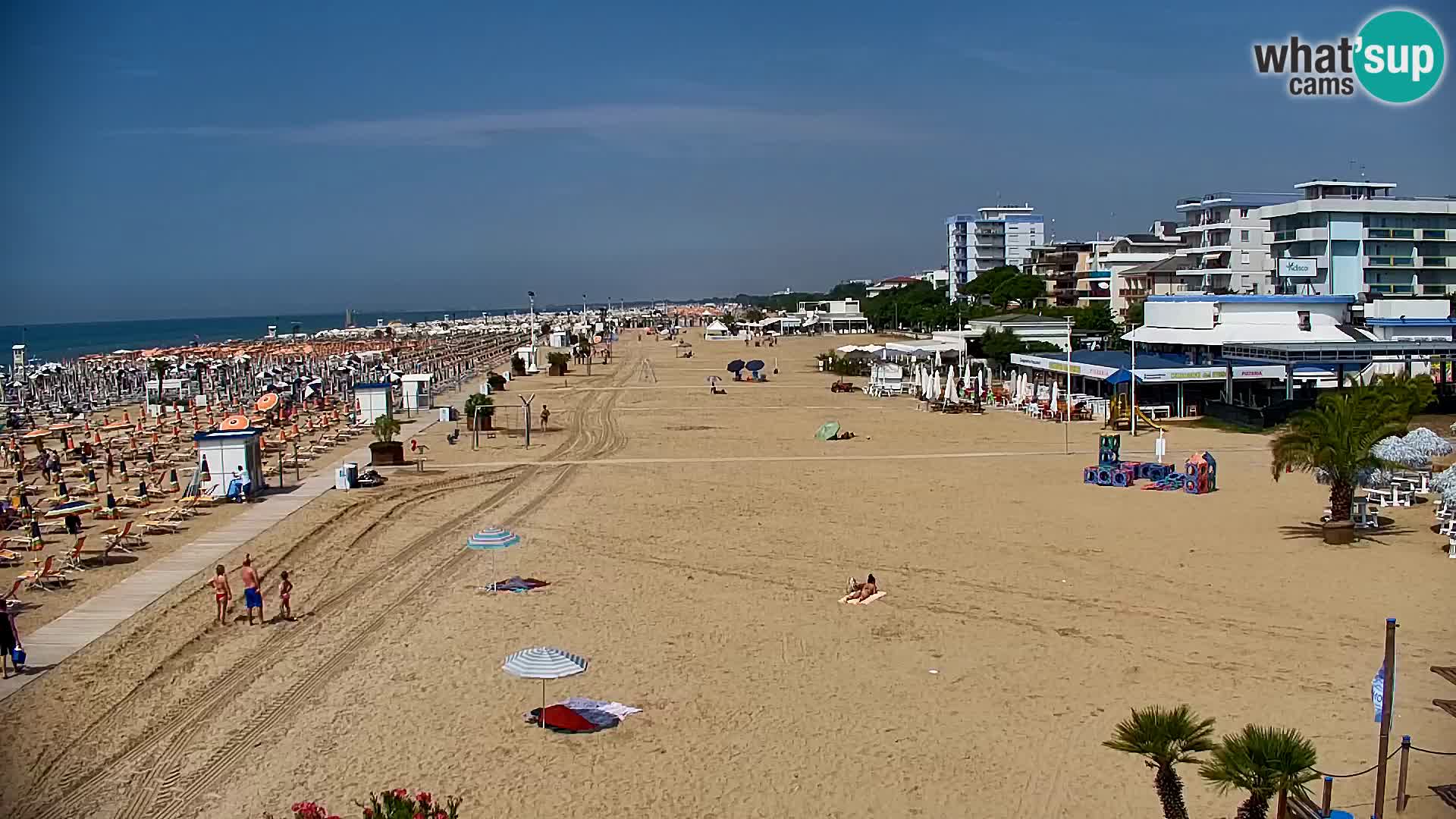 Bibione spiaggia webcam – Piazzale Zenith
