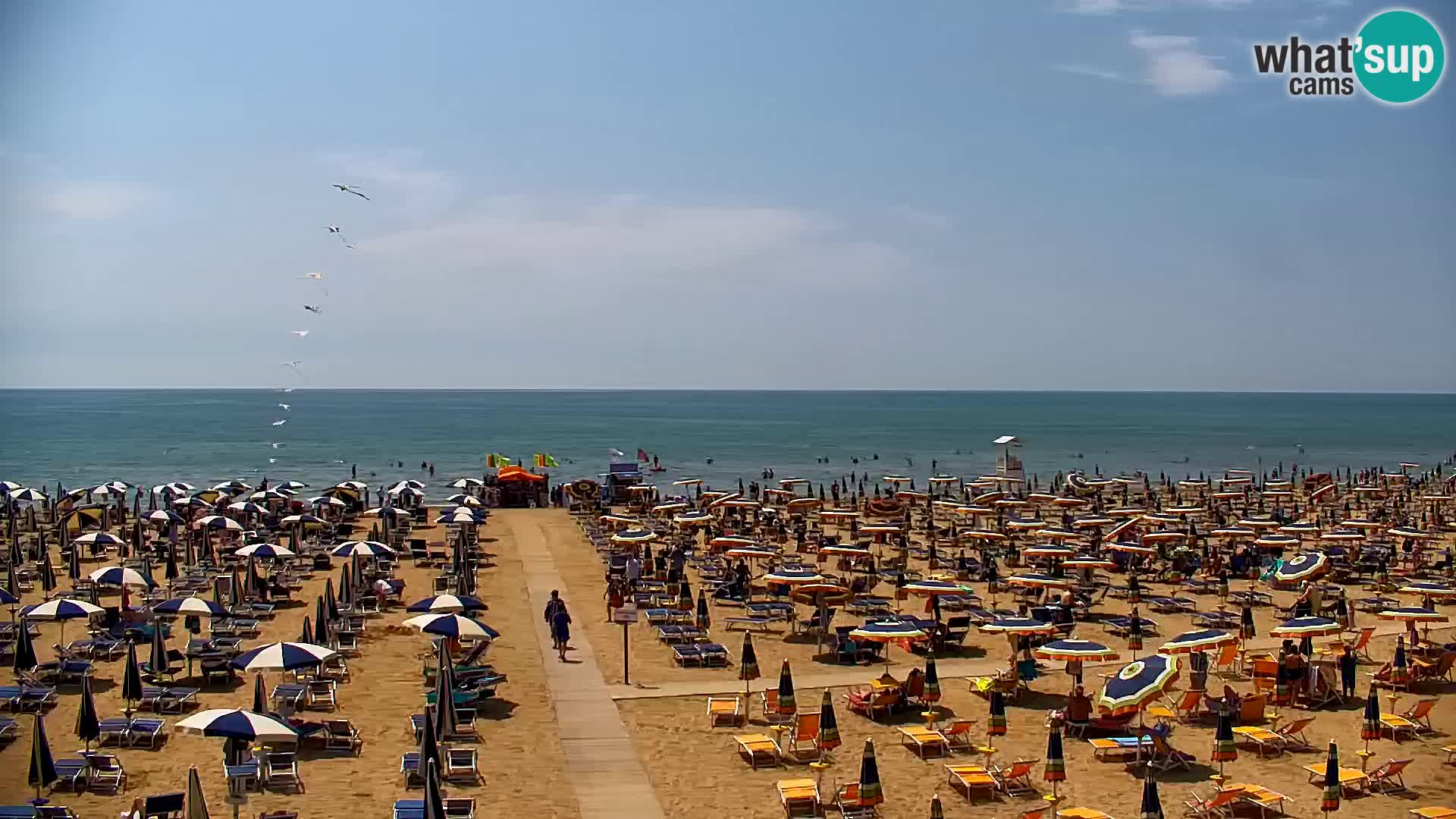 Bibione strand webcam  – Zenith