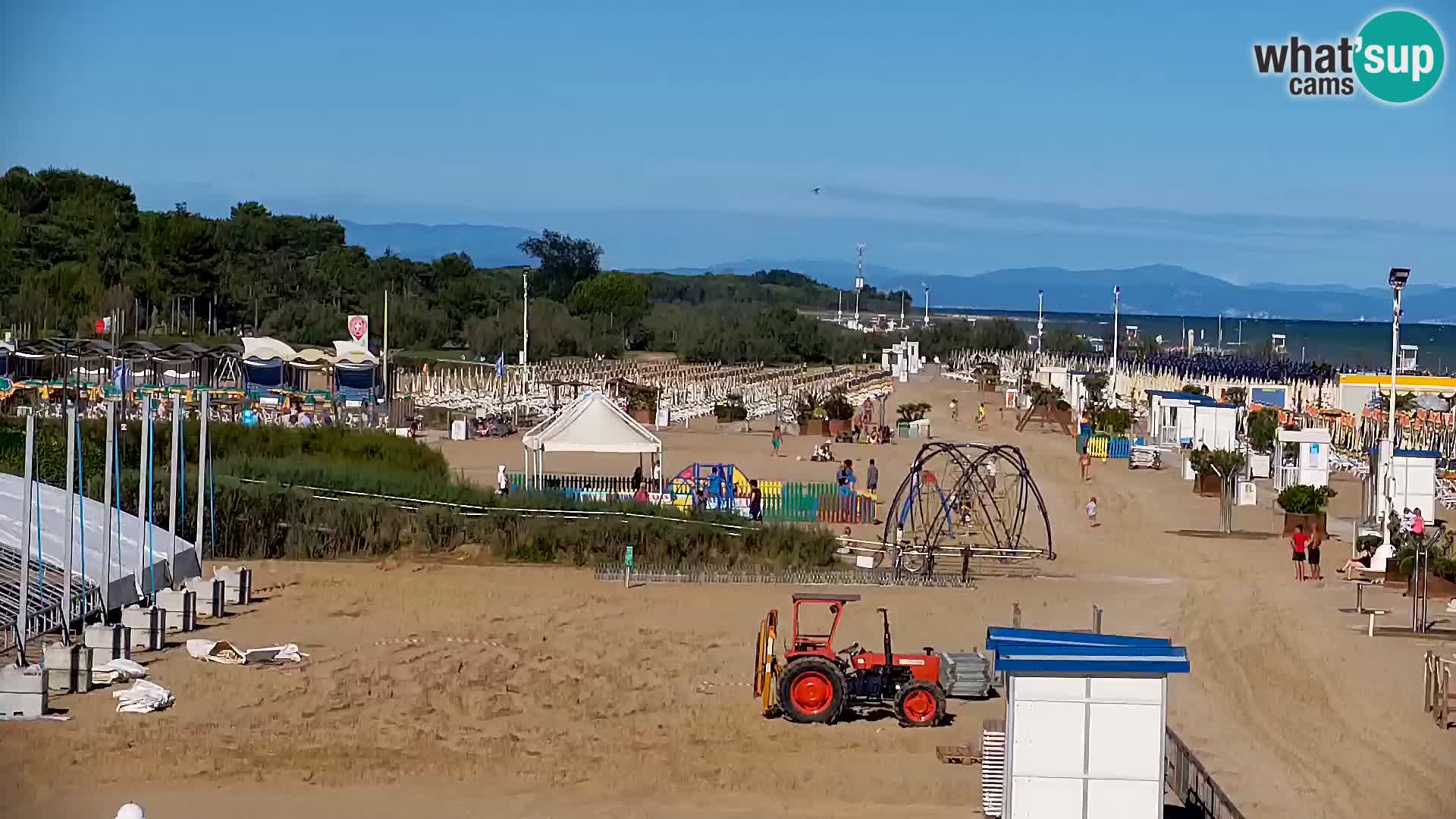 La webcam de la plage de Bibione – Zenith