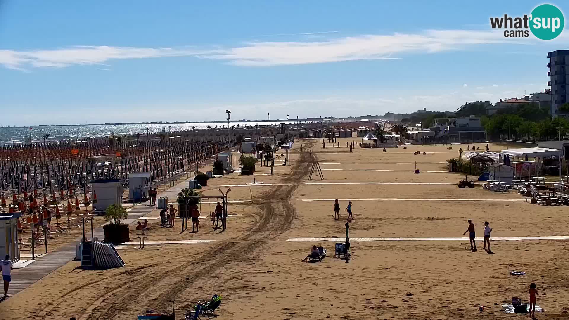 Bibione spiaggia webcam – Piazzale Zenith
