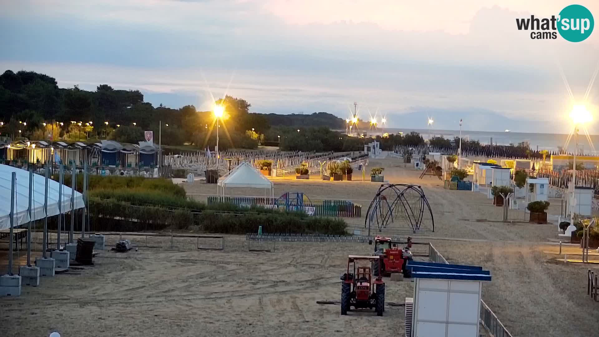 Bibione spiaggia webcam – Piazzale Zenith