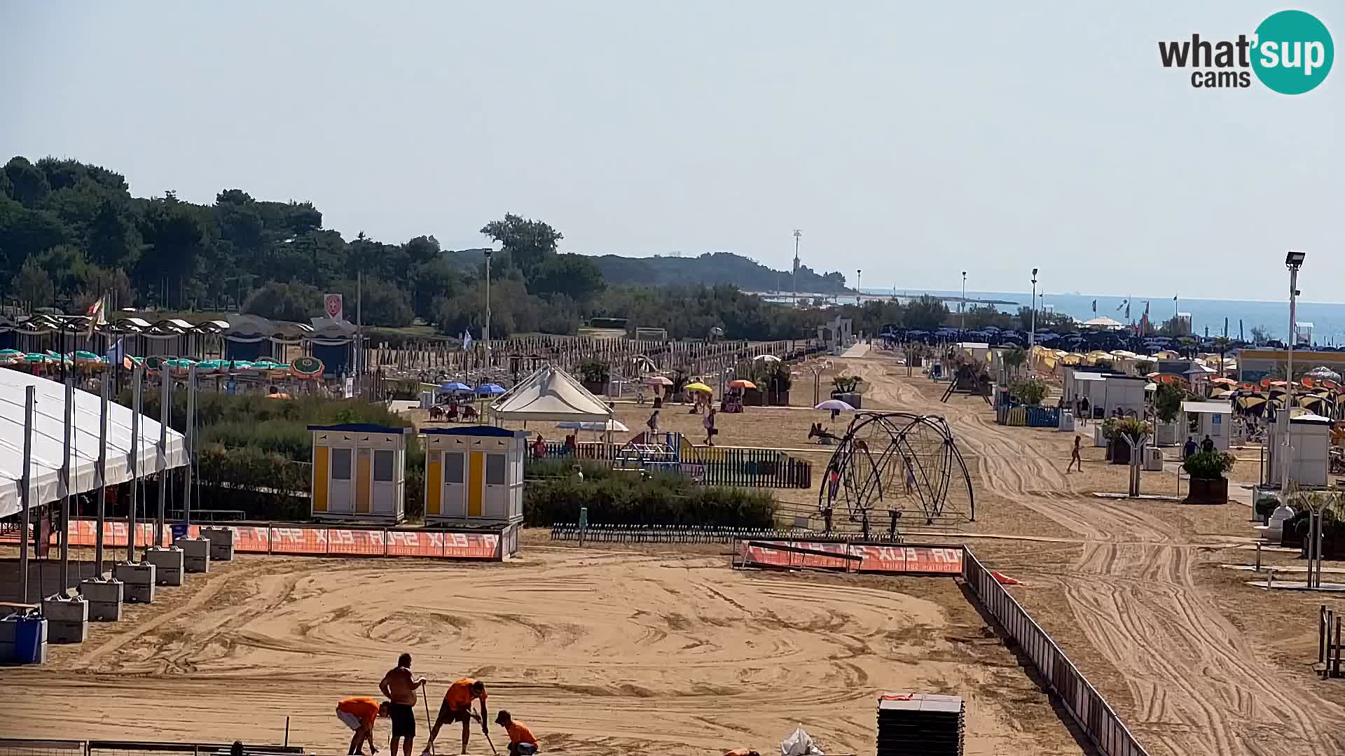 Bibione strand webcam  – Zenith