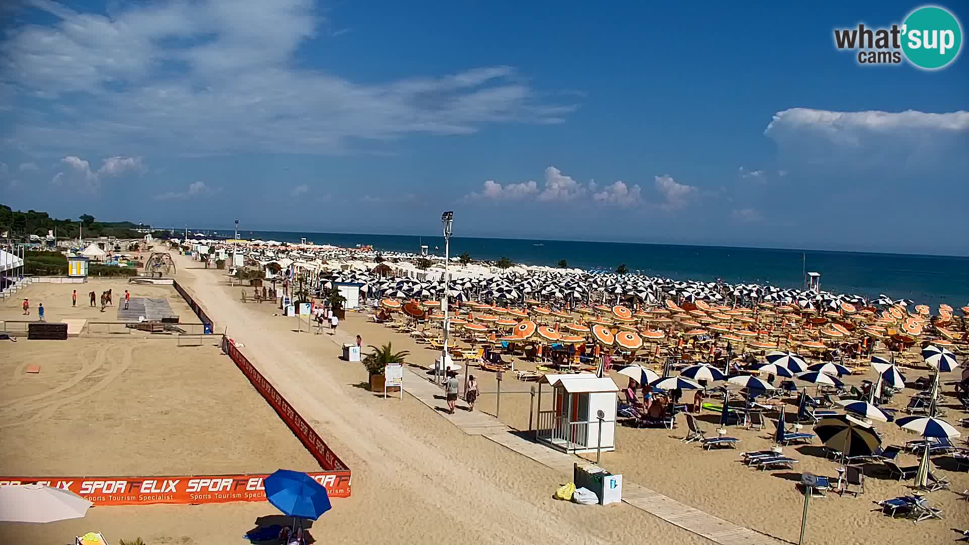 Spletna kamera na plaži Bibione – Zenit