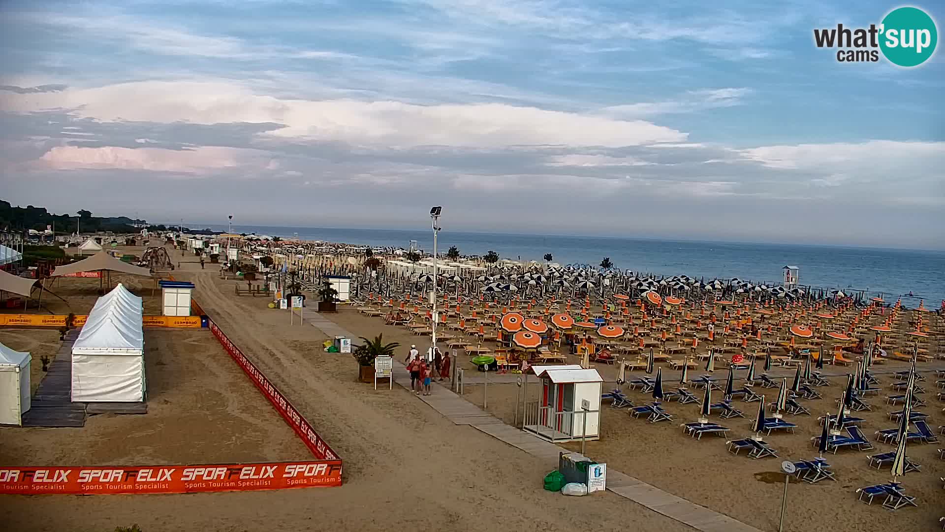 The Bibione beach webcam – Zenith