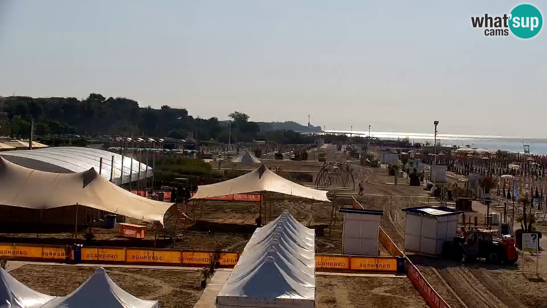 Bibione strand webcam  – Zenith