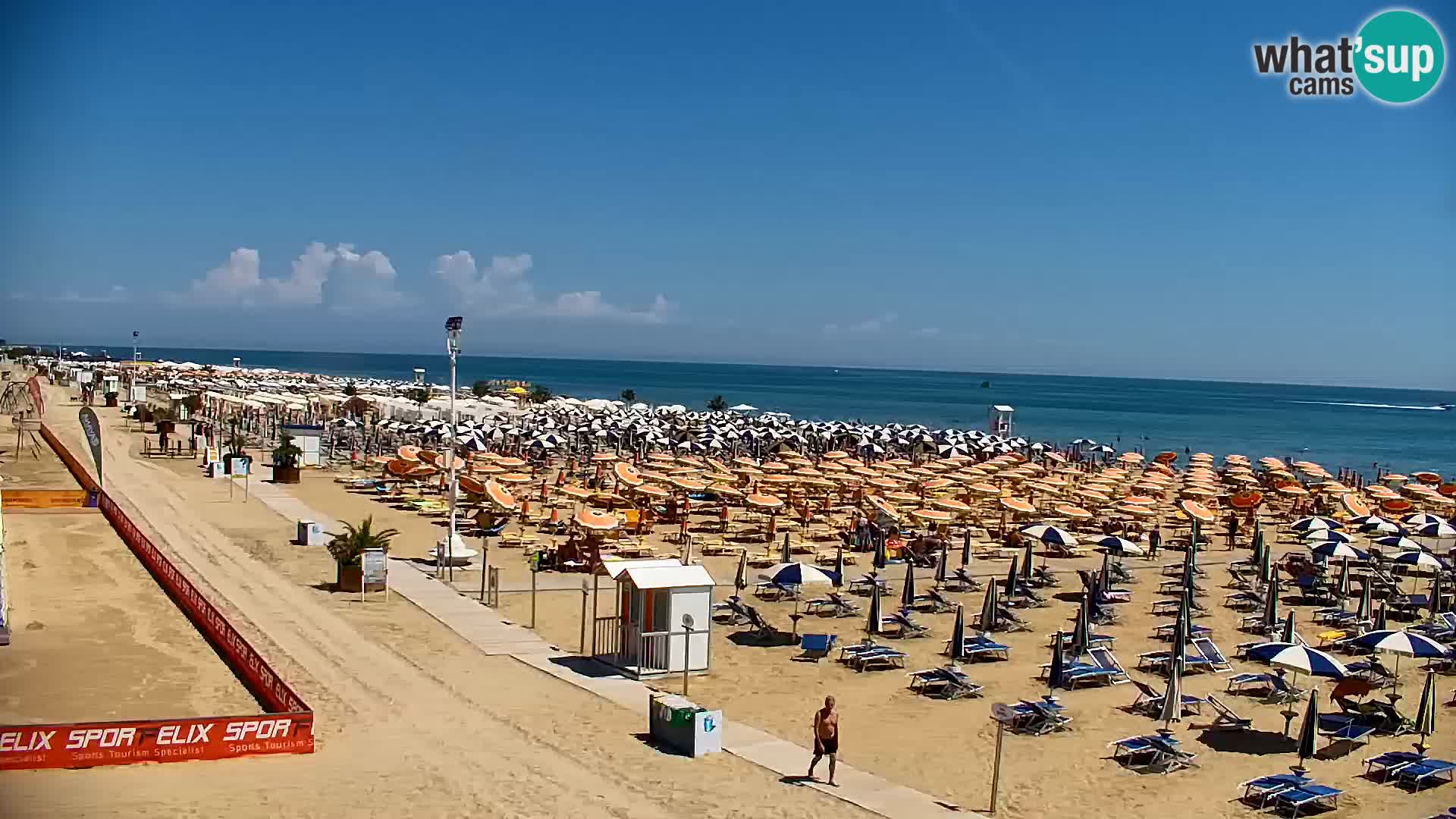 The Bibione beach webcam  – Zenith