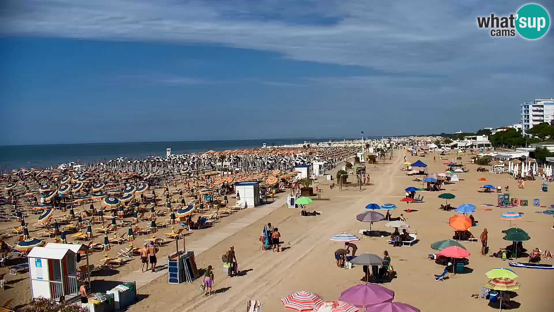 Bibione spiaggia webcam – Piazzale Zenith