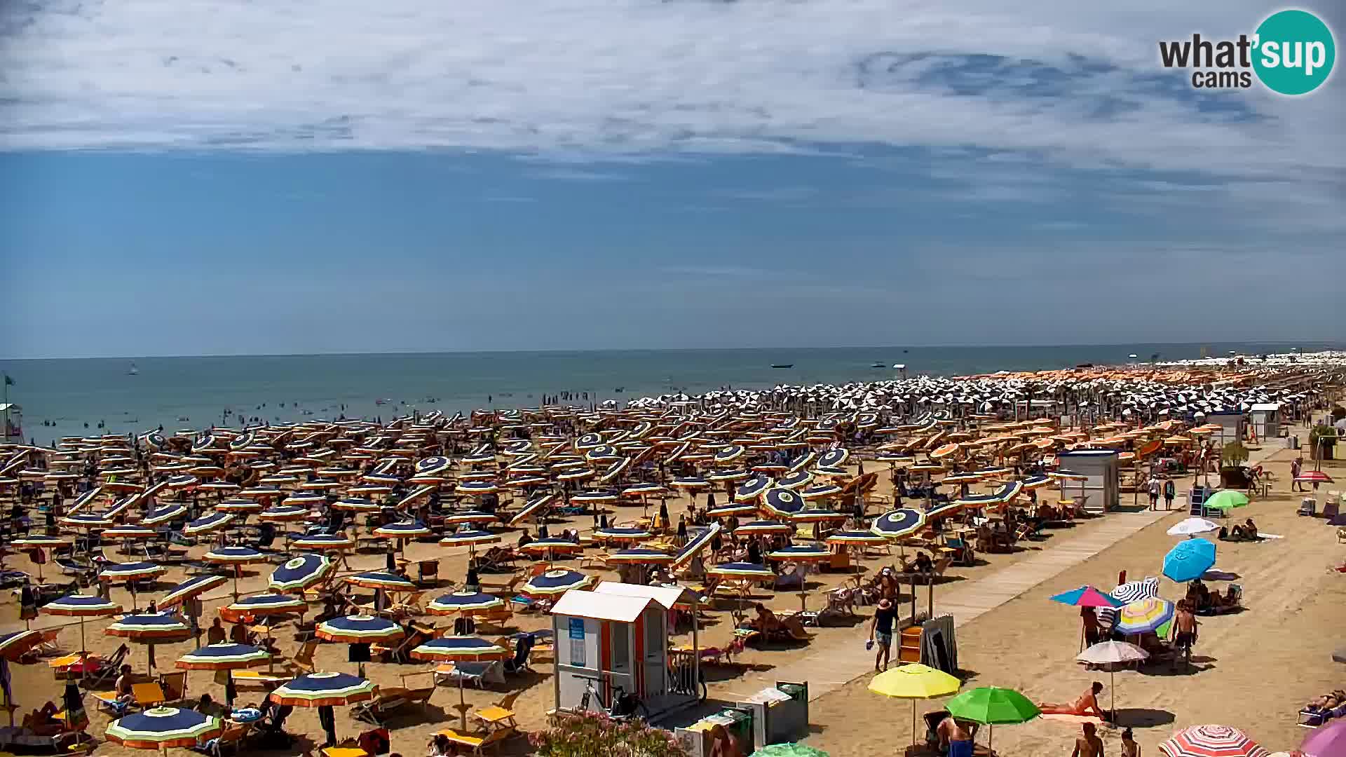 Bibione spiaggia webcam – Piazzale Zenith