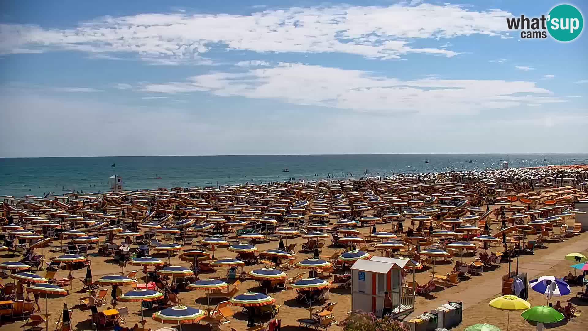 The Bibione beach webcam – Zenith