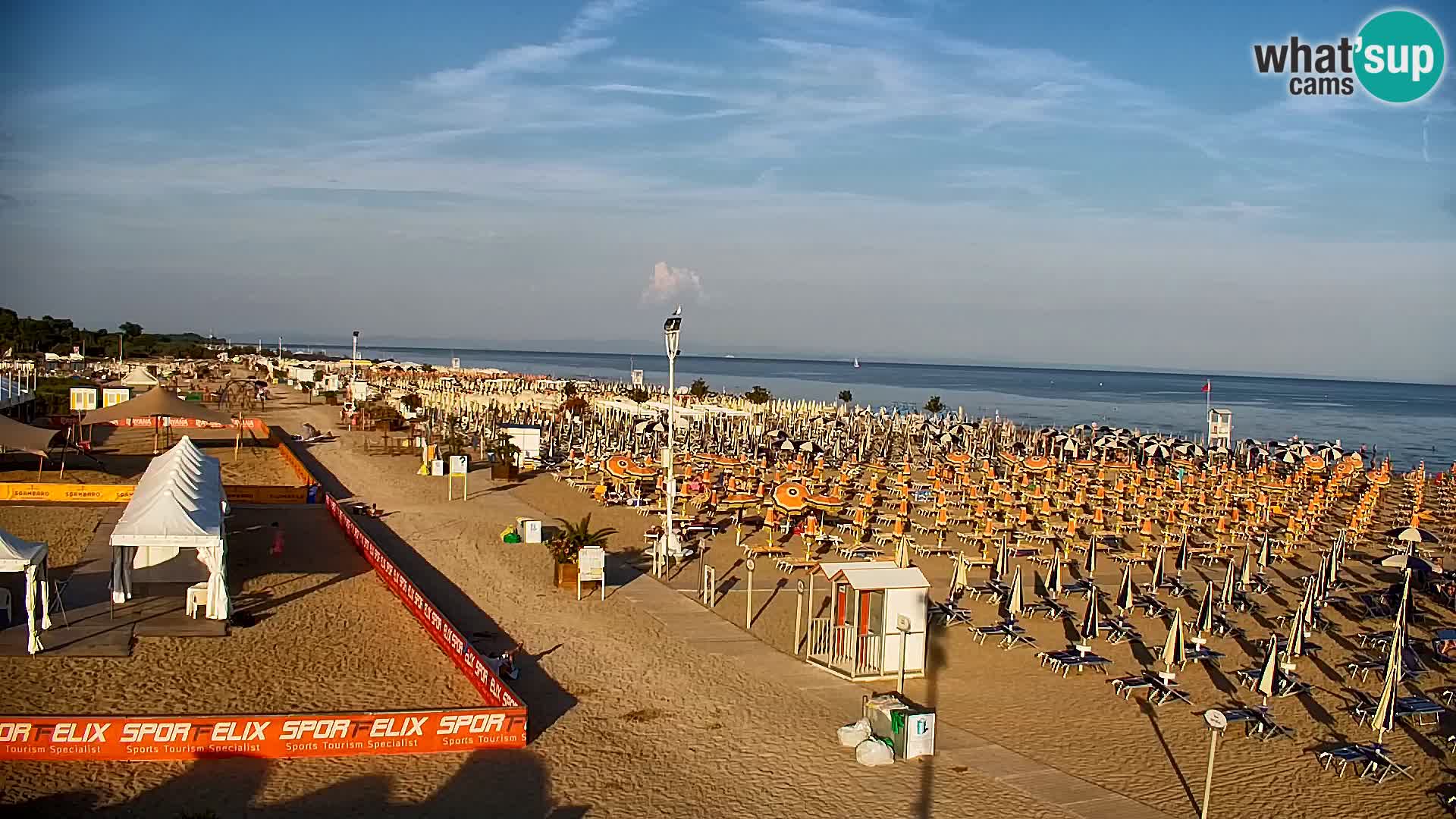 Bibione spiaggia webcam – Piazzale Zenith