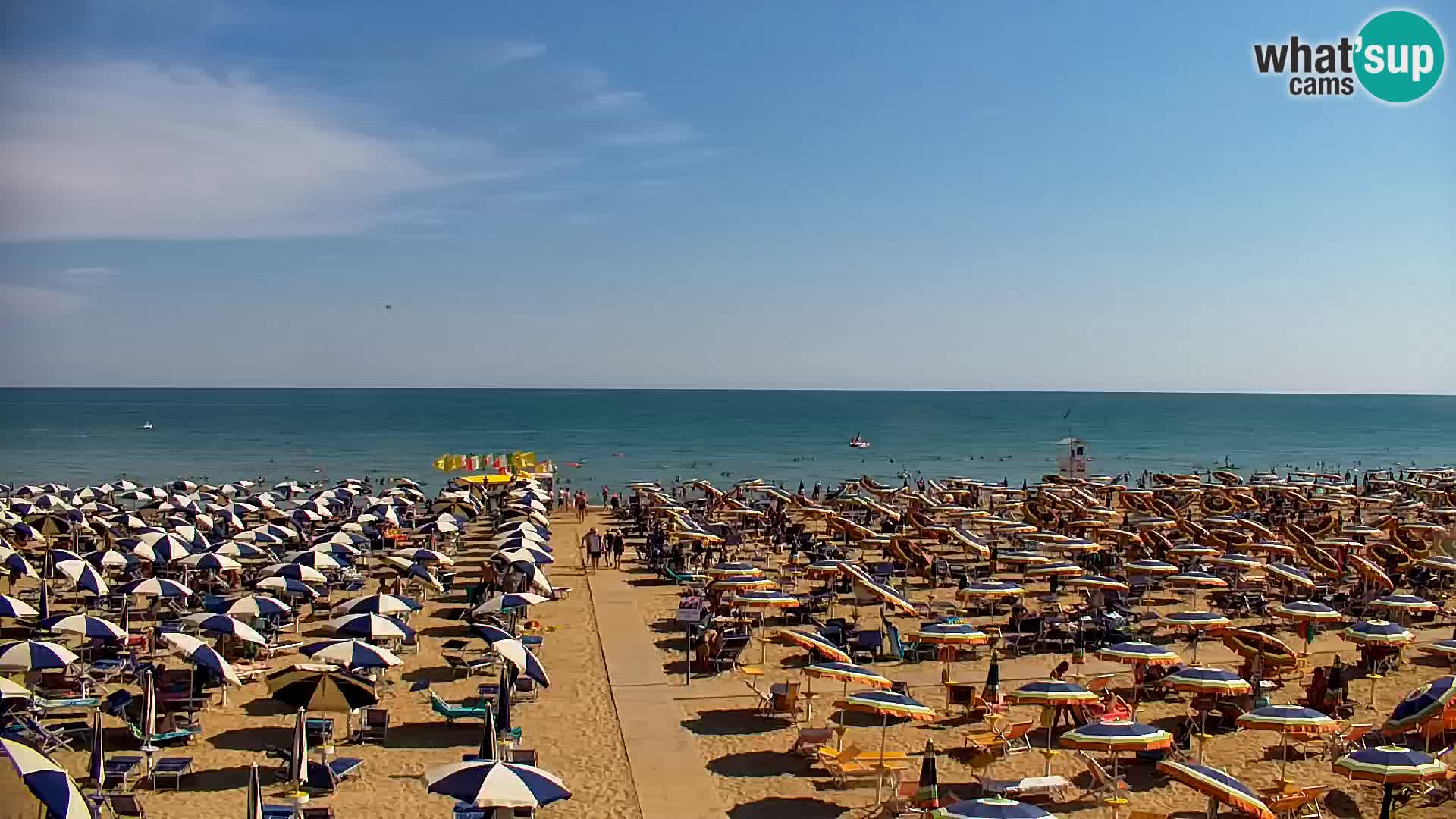 Bibione spiaggia webcam – Piazzale Zenith