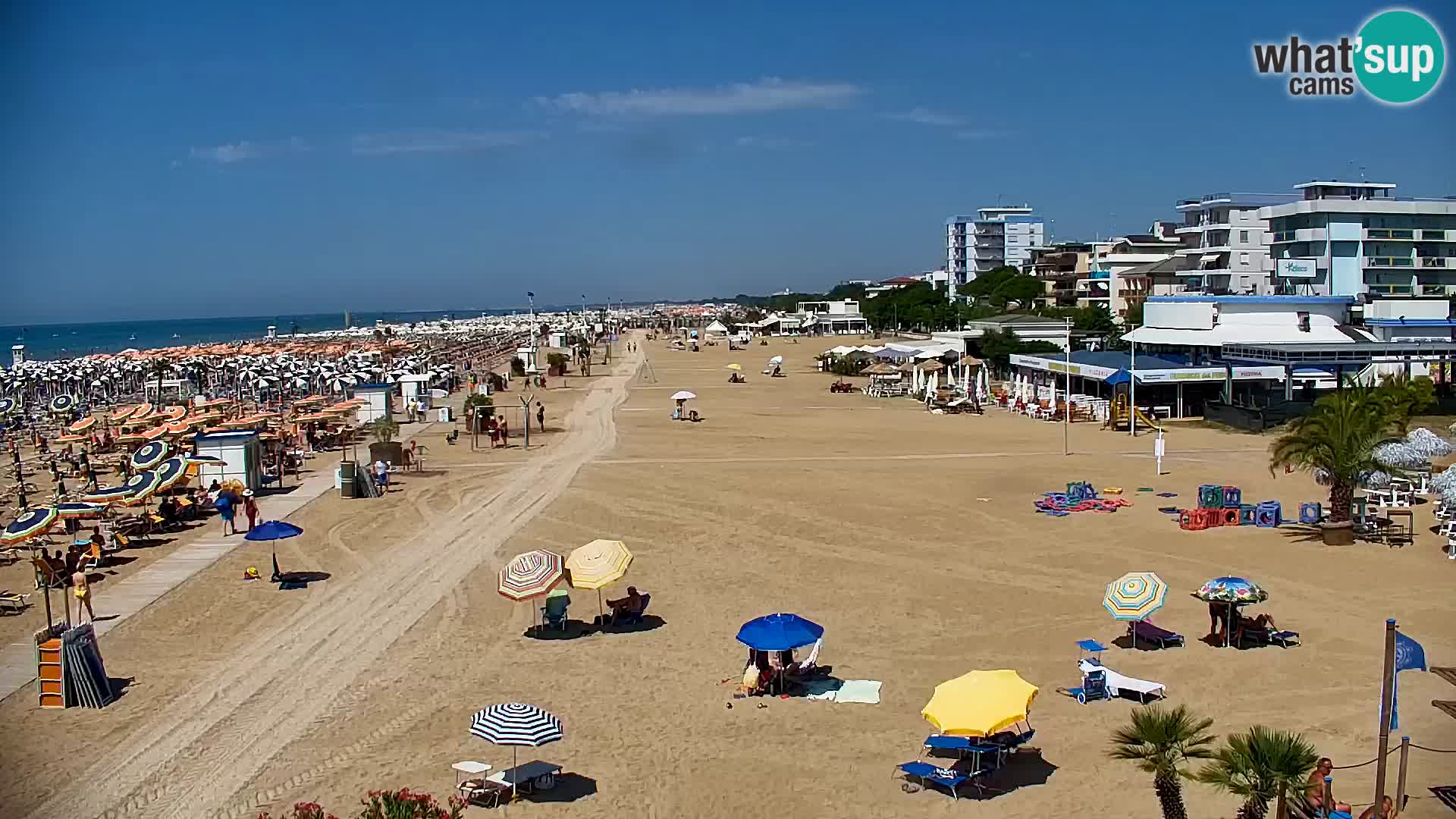 The Bibione beach webcam – Zenith
