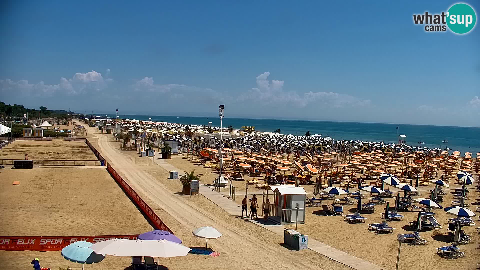 La webcam de la plage de Bibione – Zenith