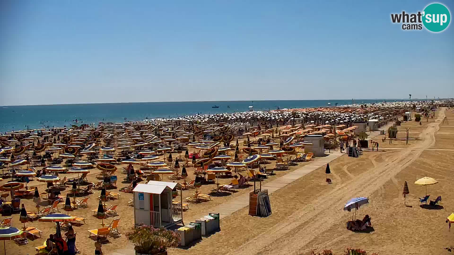 La cámara web de la playa de Bibione – Zenith