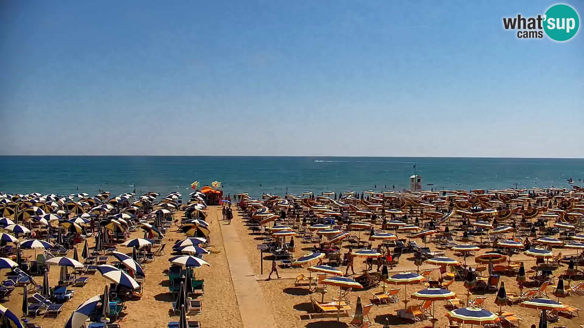 Bibione spiaggia webcam – Piazzale Zenith