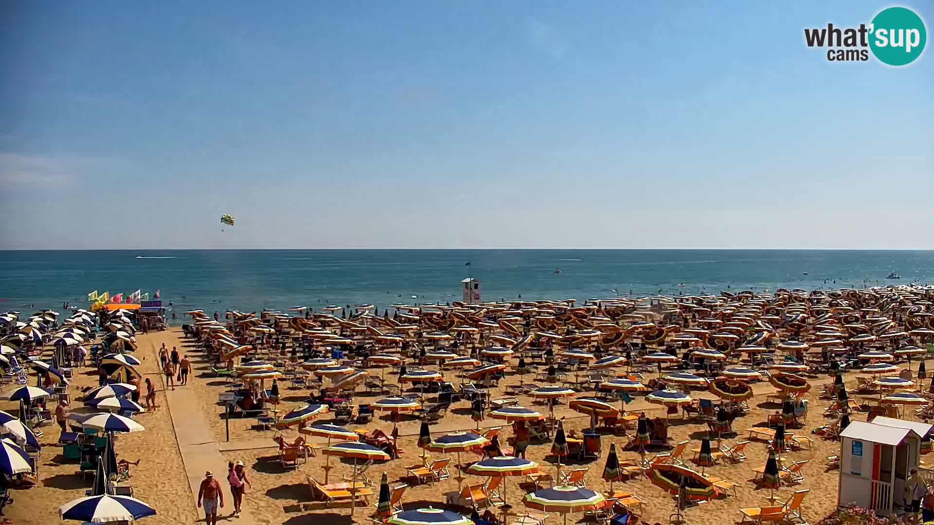La webcam de la plage de Bibione – Zenith