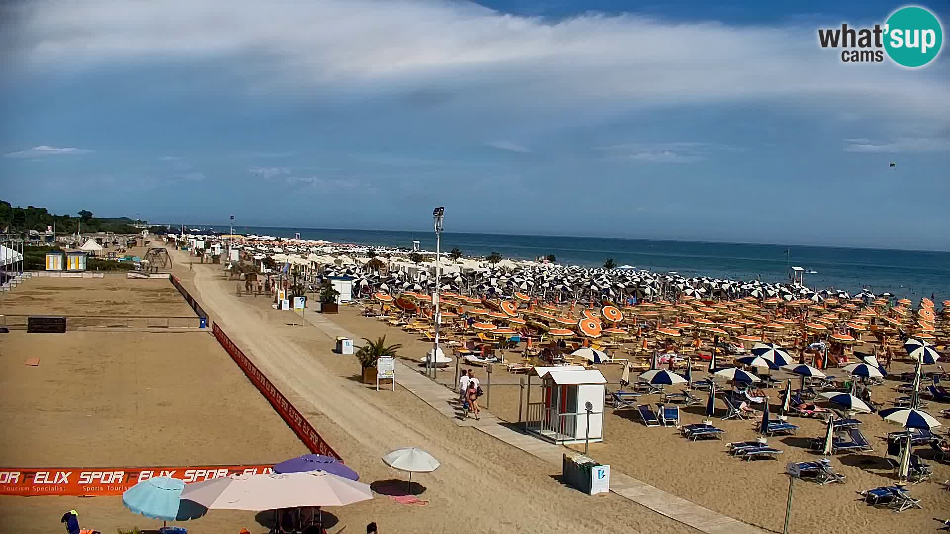 Bibione strand webcam – Zenith