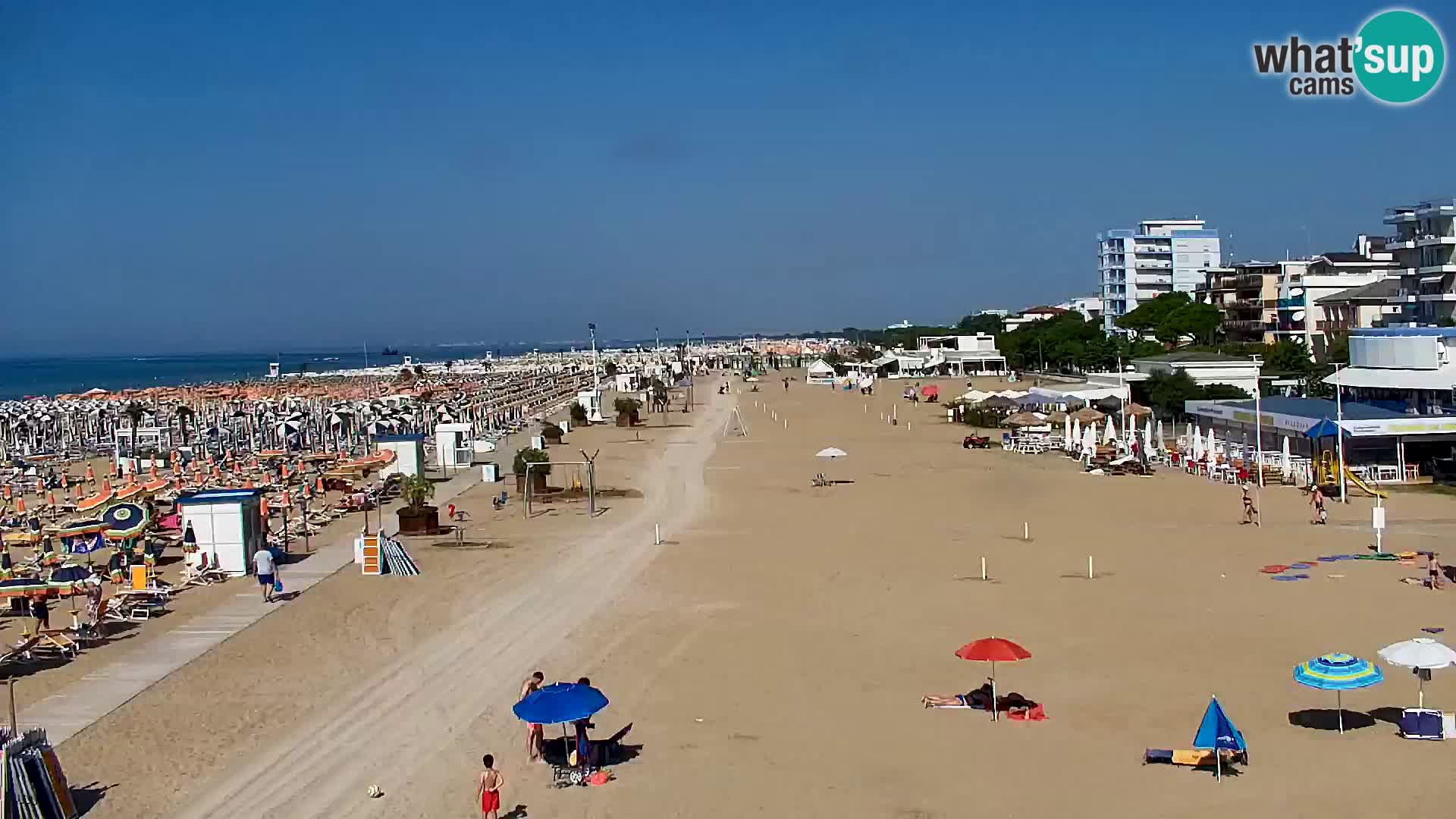 Bibione spiaggia webcam – Piazzale Zenith