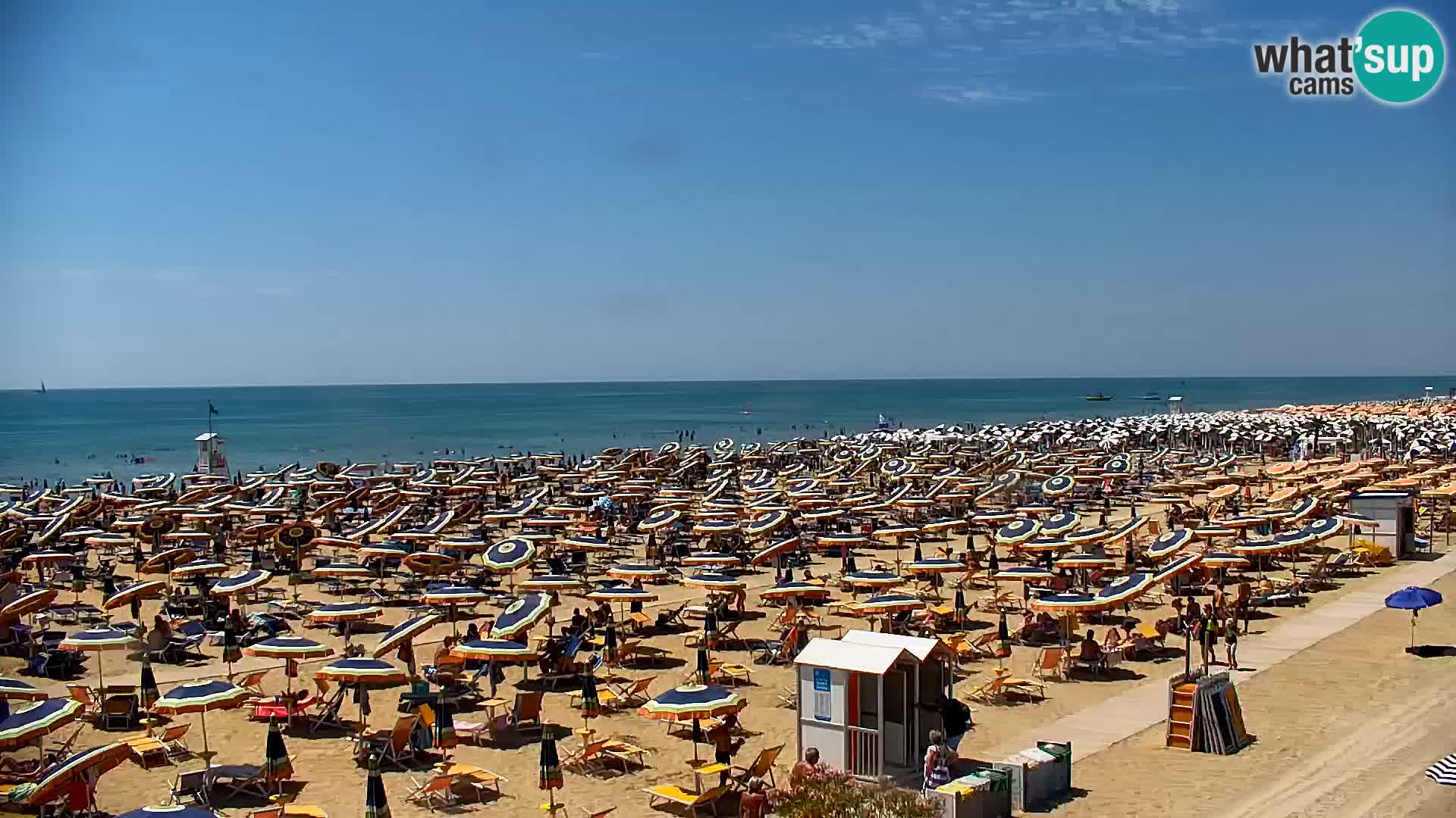 Bibione strand webcam  – Zenith