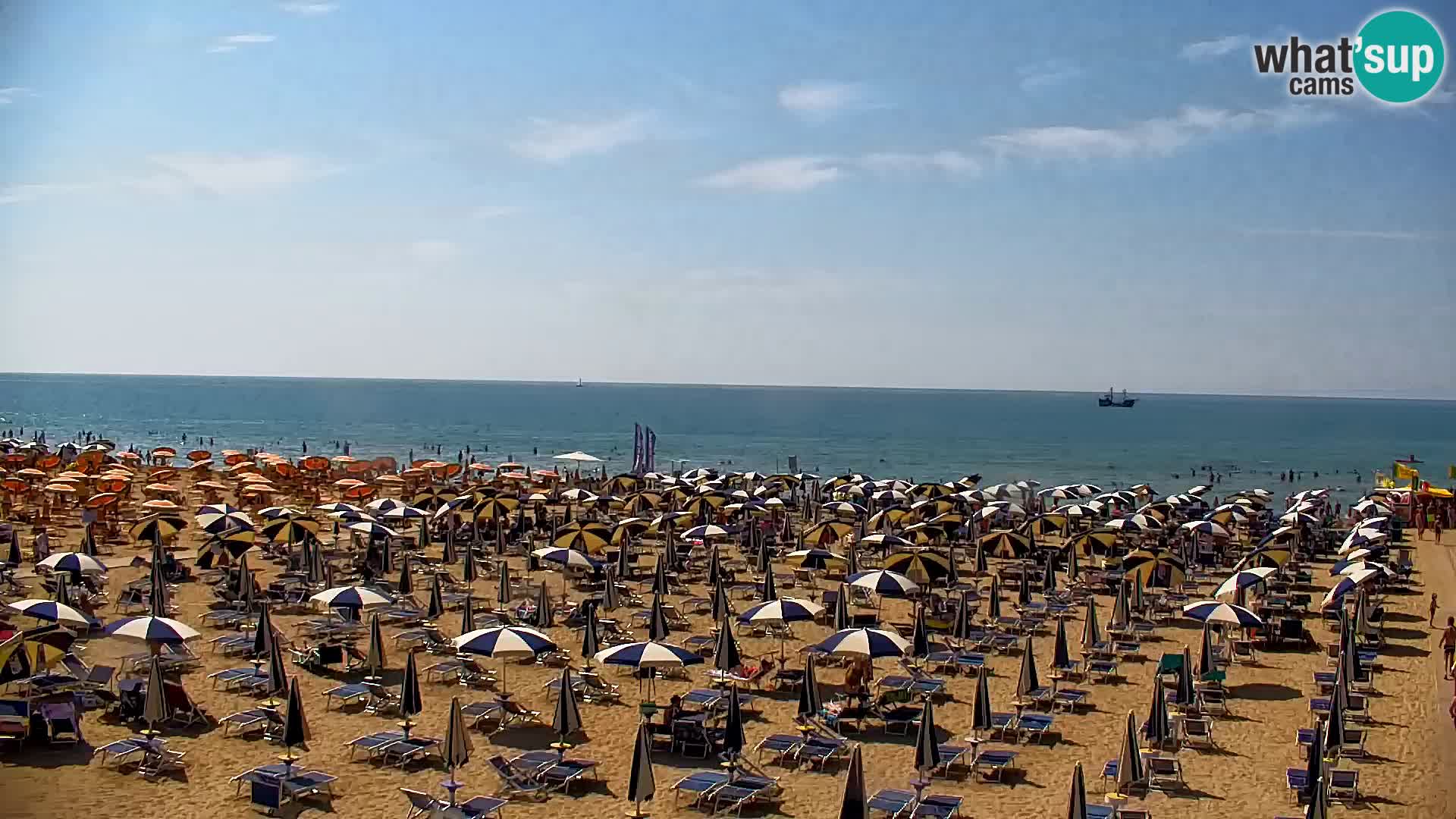 Bibione spiaggia webcam – Piazzale Zenith
