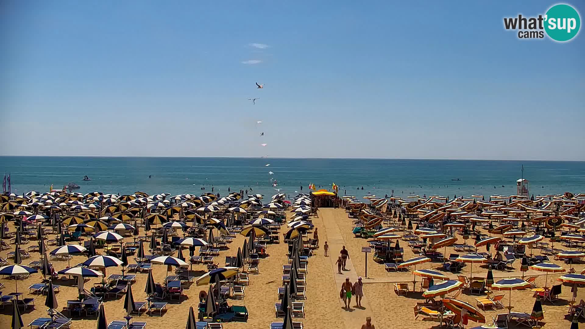 The Bibione beach webcam  – Zenith