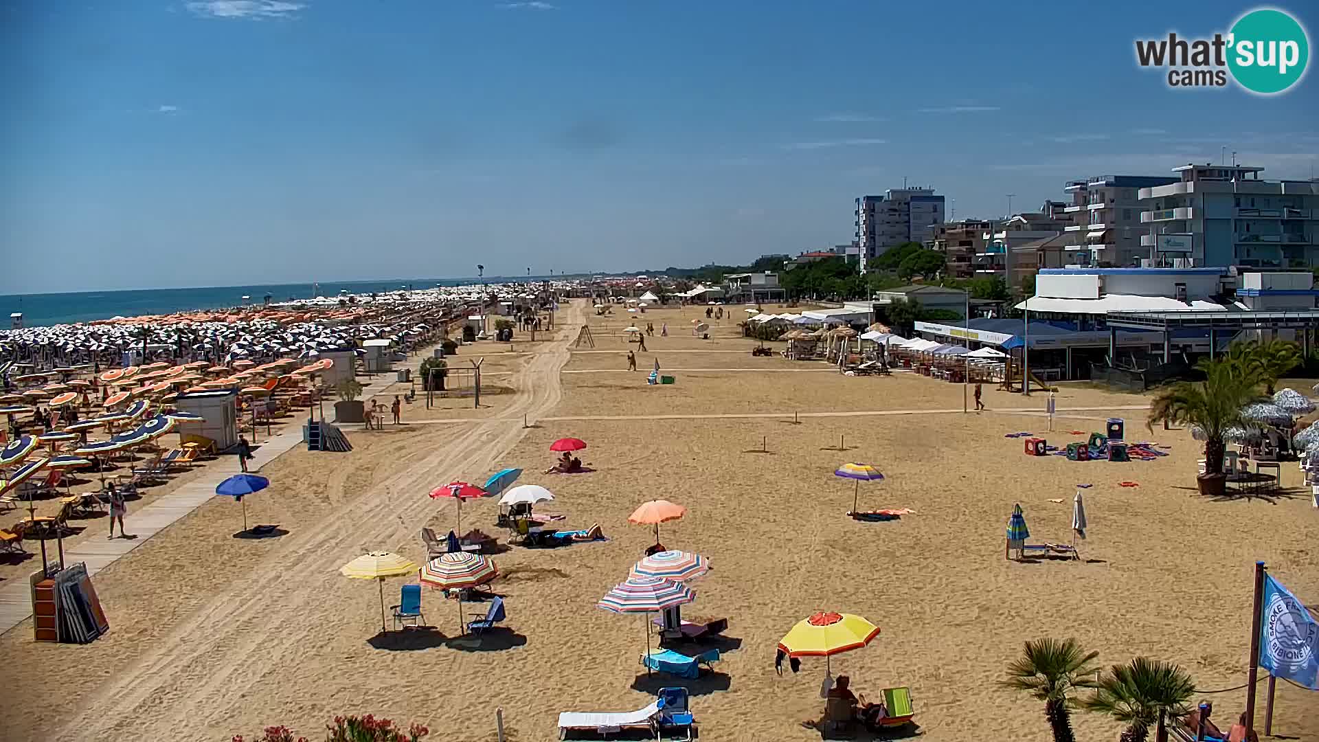 Bibione strand webcam  – Zenith