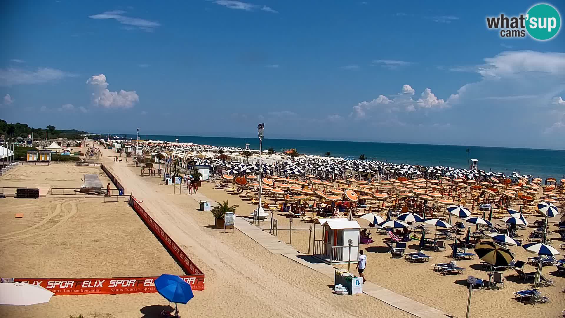 Spletna kamera na plaži Bibione – Zenit