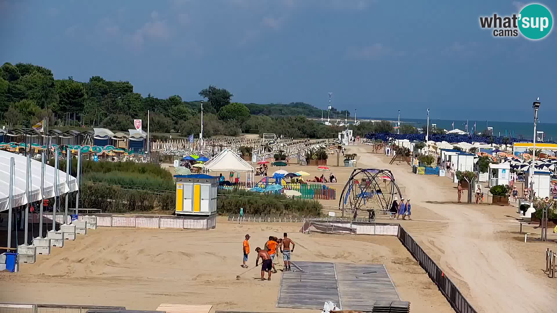 Bibione strand webcam  – Zenith