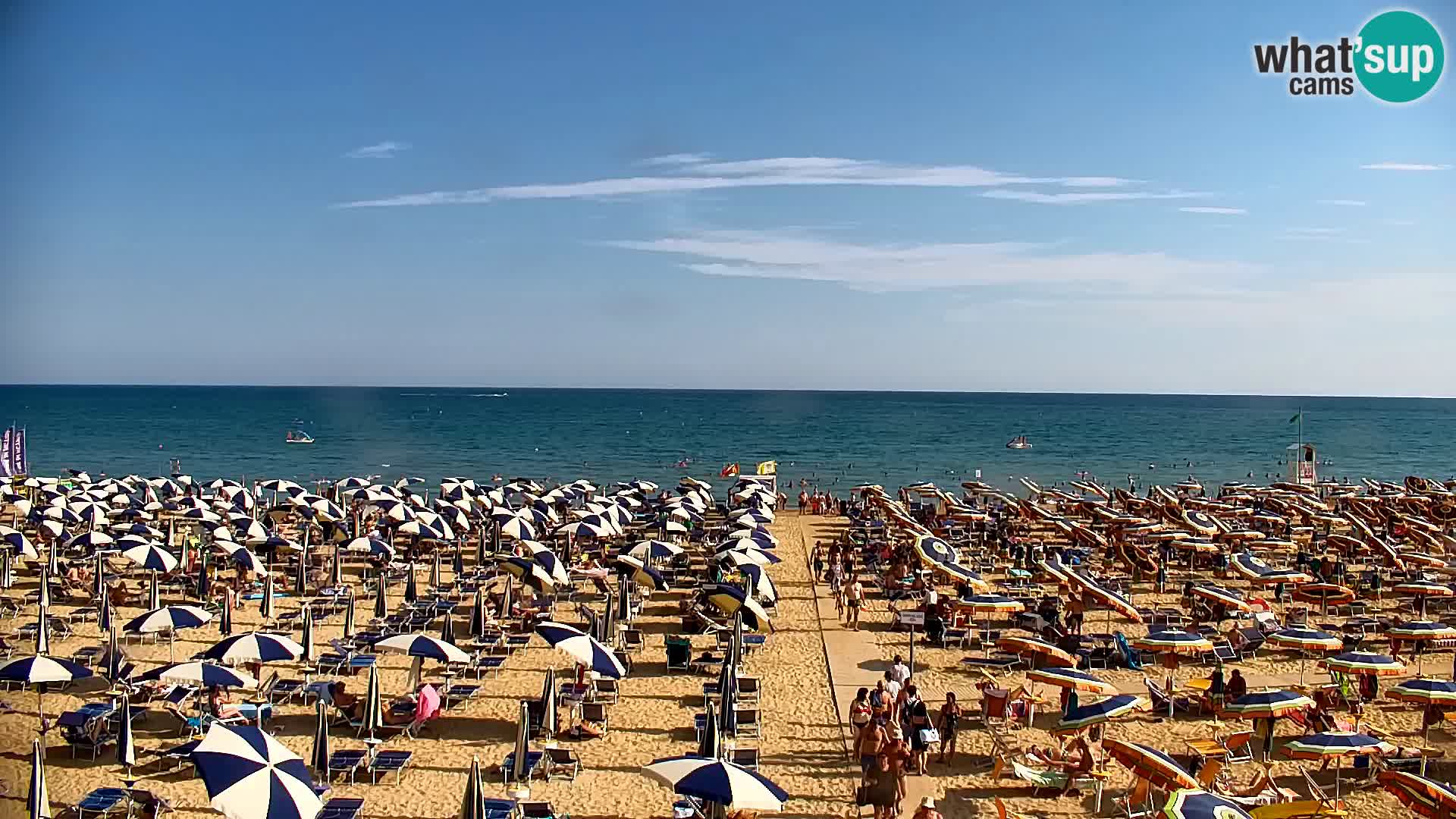 The Bibione beach webcam – Zenith
