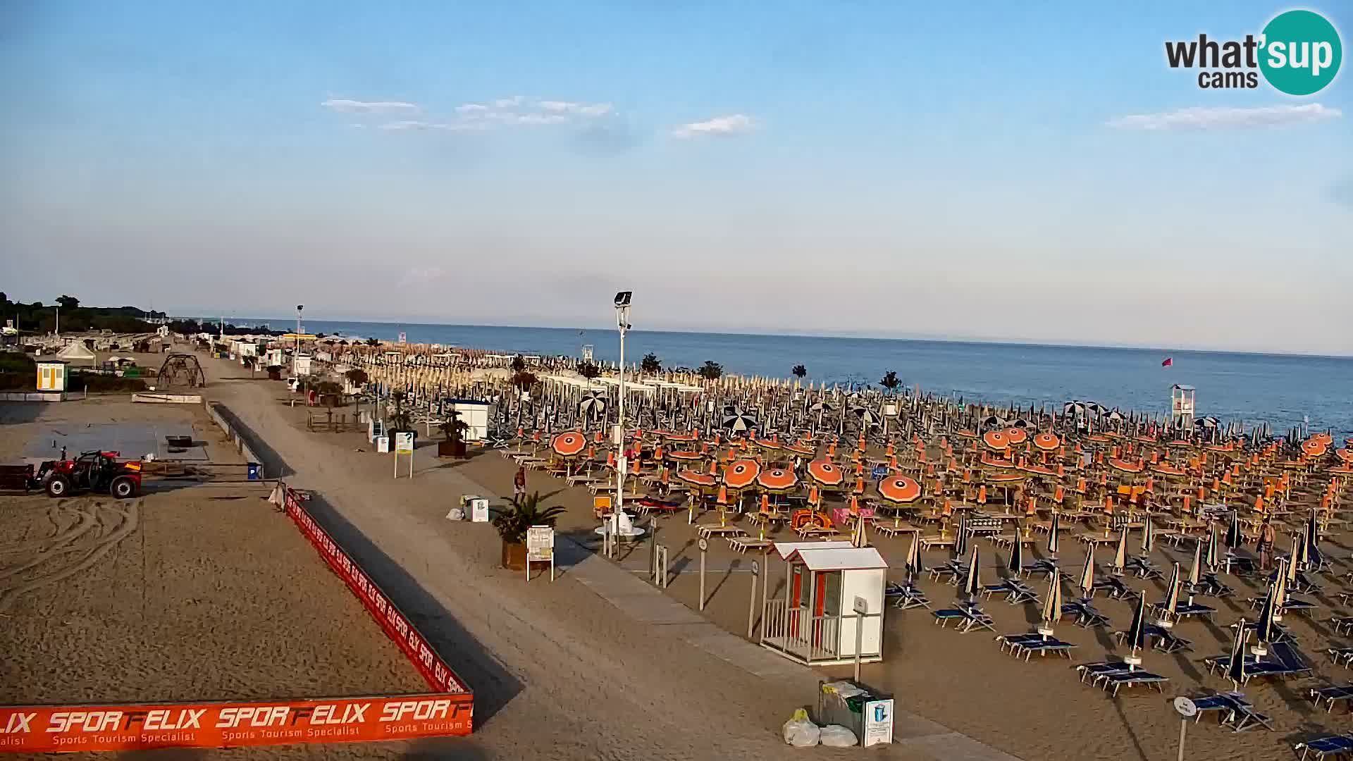 Bibione spiaggia webcam – Piazzale Zenith
