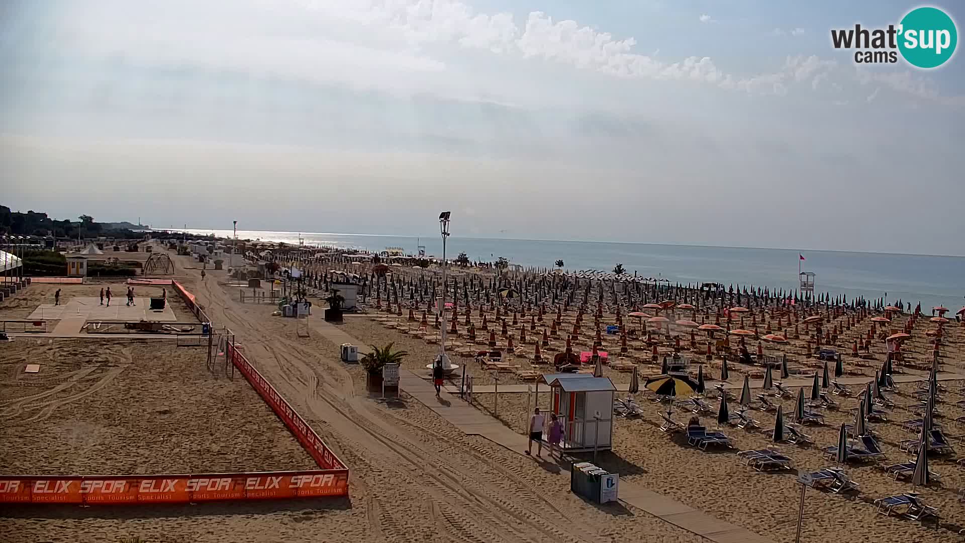 Spletna kamera na plaži Bibione – Zenit