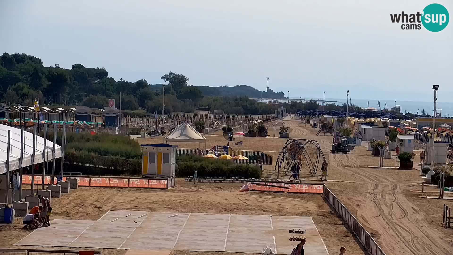 Bibione strand webcam  – Zenith